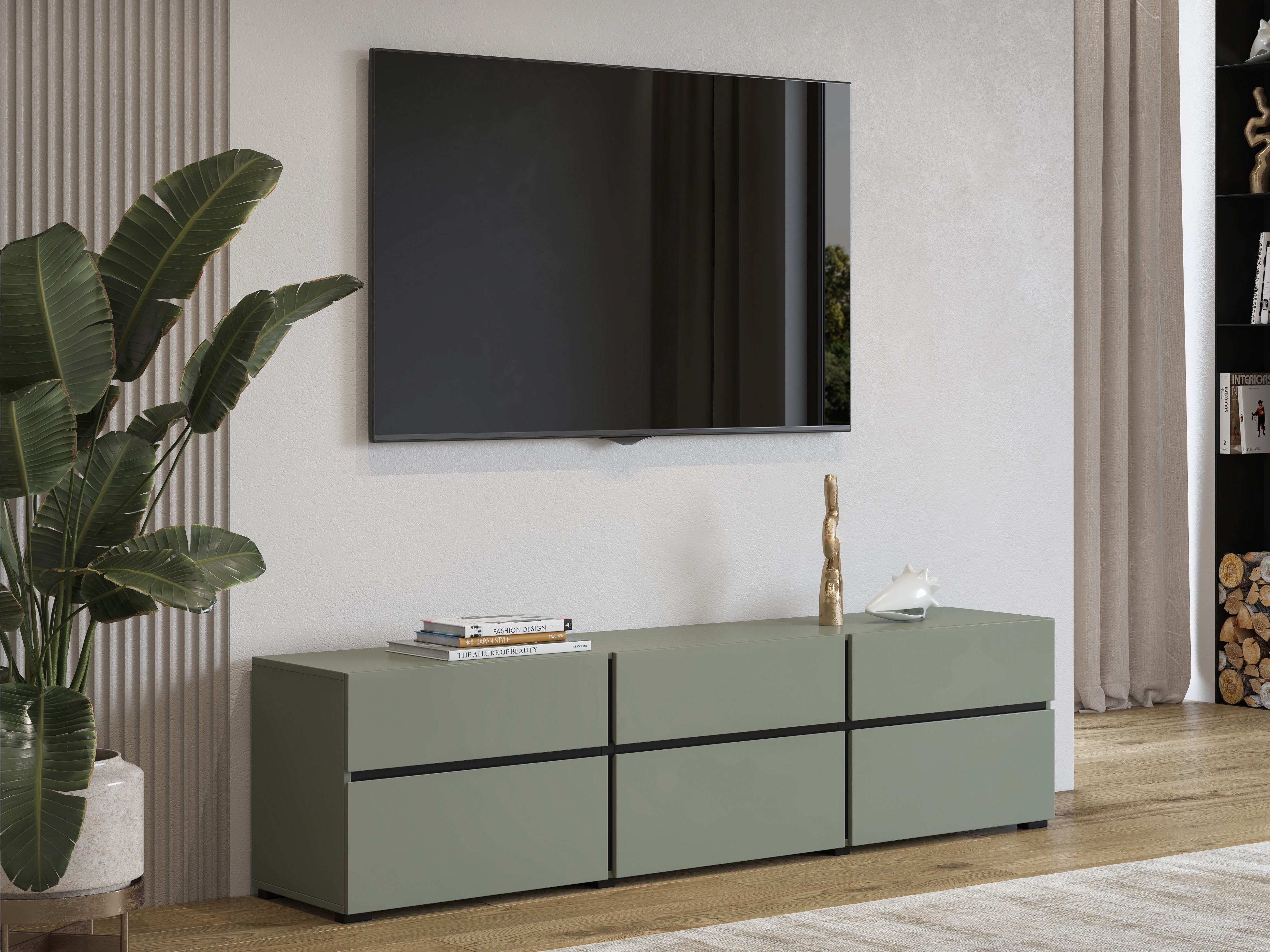 TV galds Alfere 102 (Zaļš)