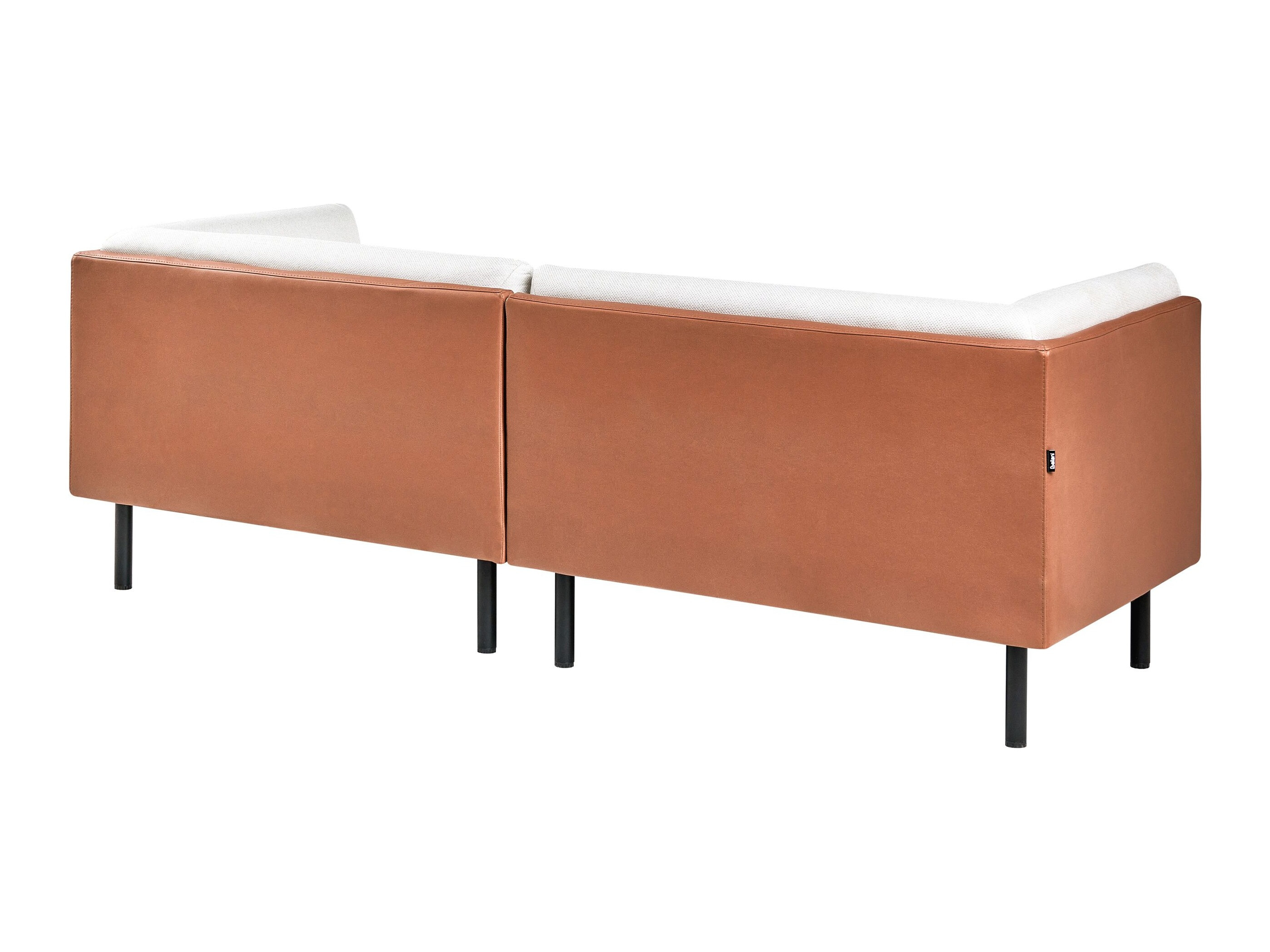 Mīksto mēbeļu komplekts Berwyn 3085 (Balts + Brūns)