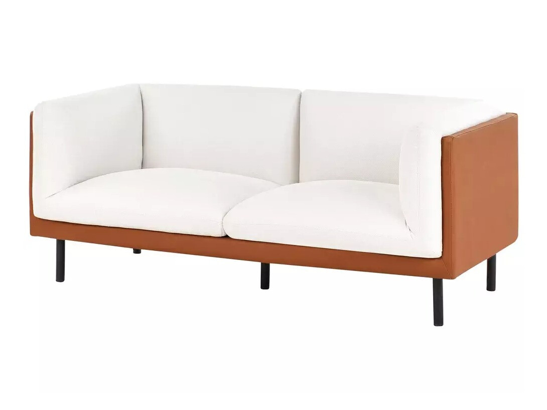 Mīksto mēbeļu komplekts Berwyn 3085 (Balts + Brūns)