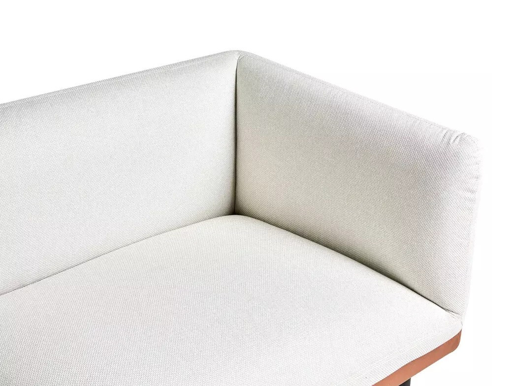 Mīksto mēbeļu komplekts Berwyn 3085 (Balts + Brūns)