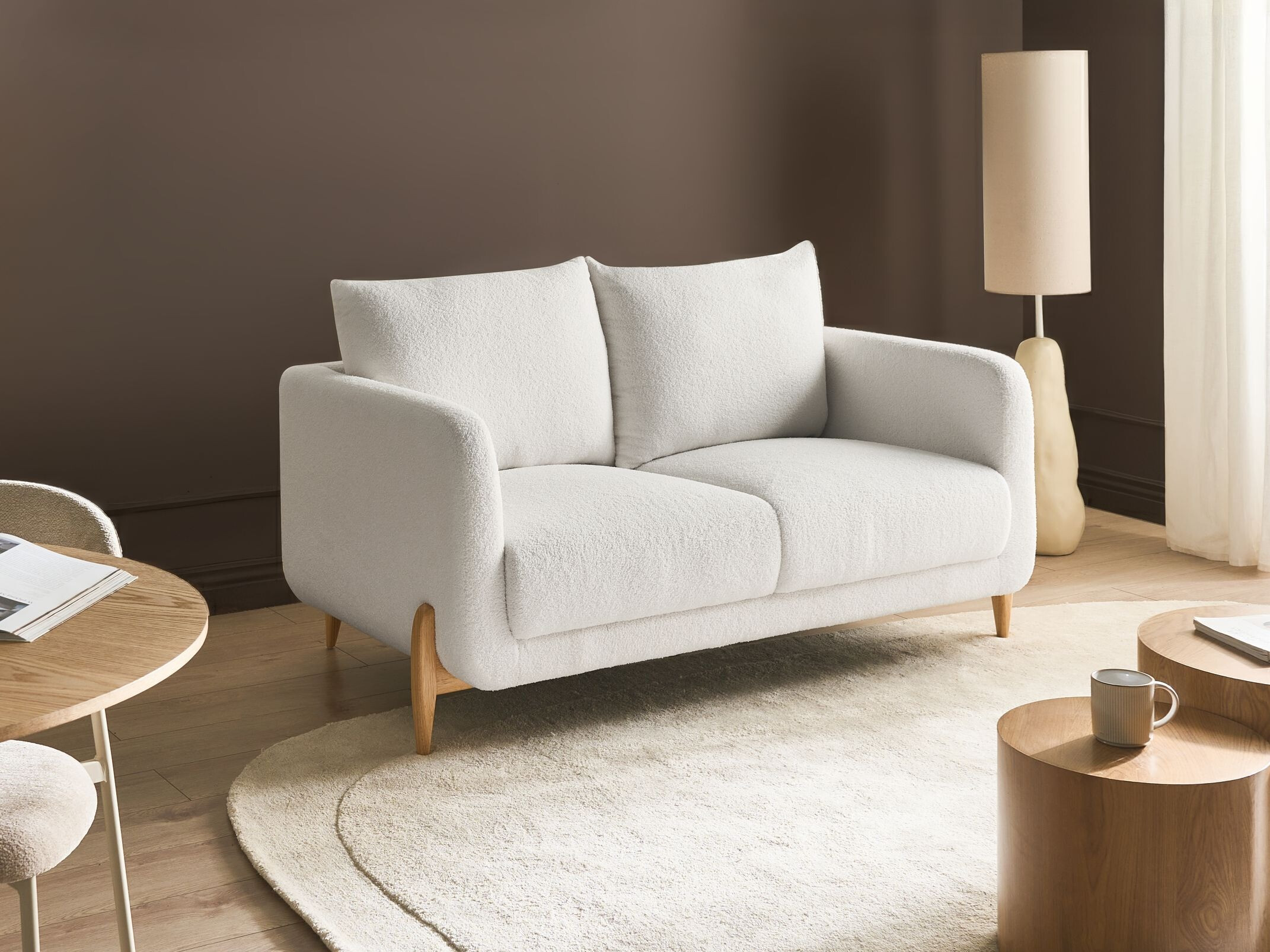 Dīvāns Berwyn 3119 (Balts)