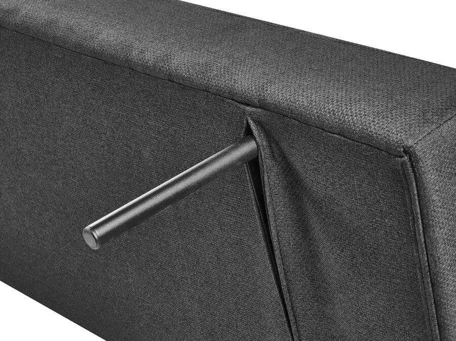 Dīvāns gulta Berwyn 3123 (Melns)