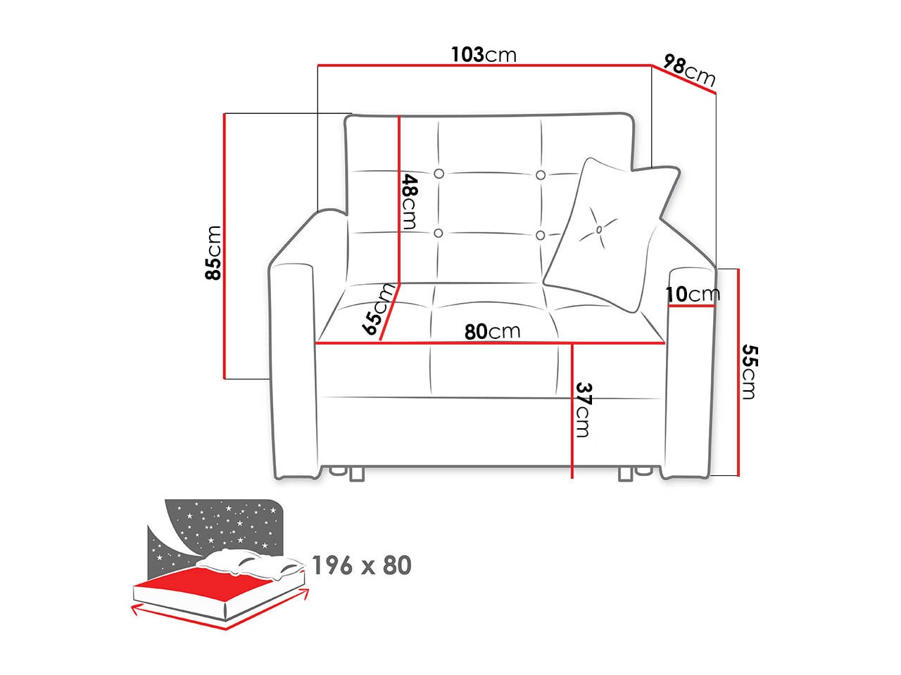 Krēsls Columbus 101 (Tatum 279)