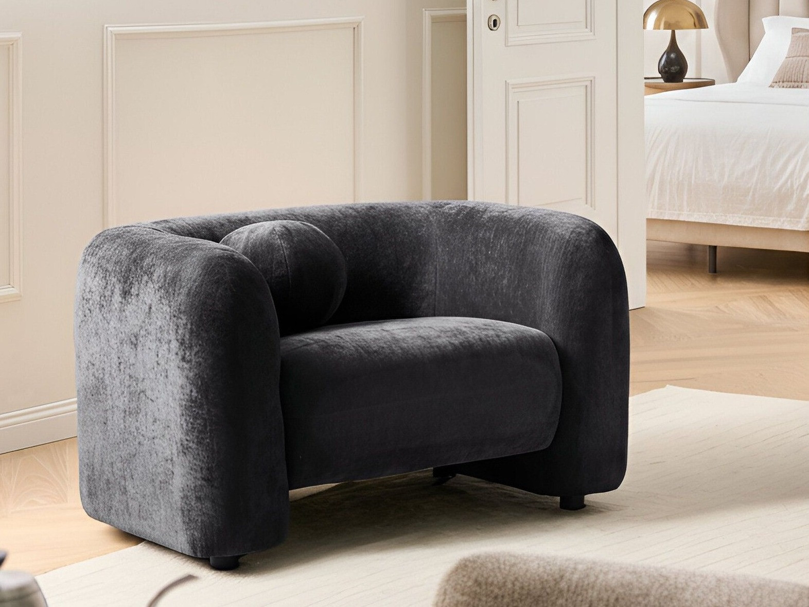 Krēsls Veselme 100 (Melns)