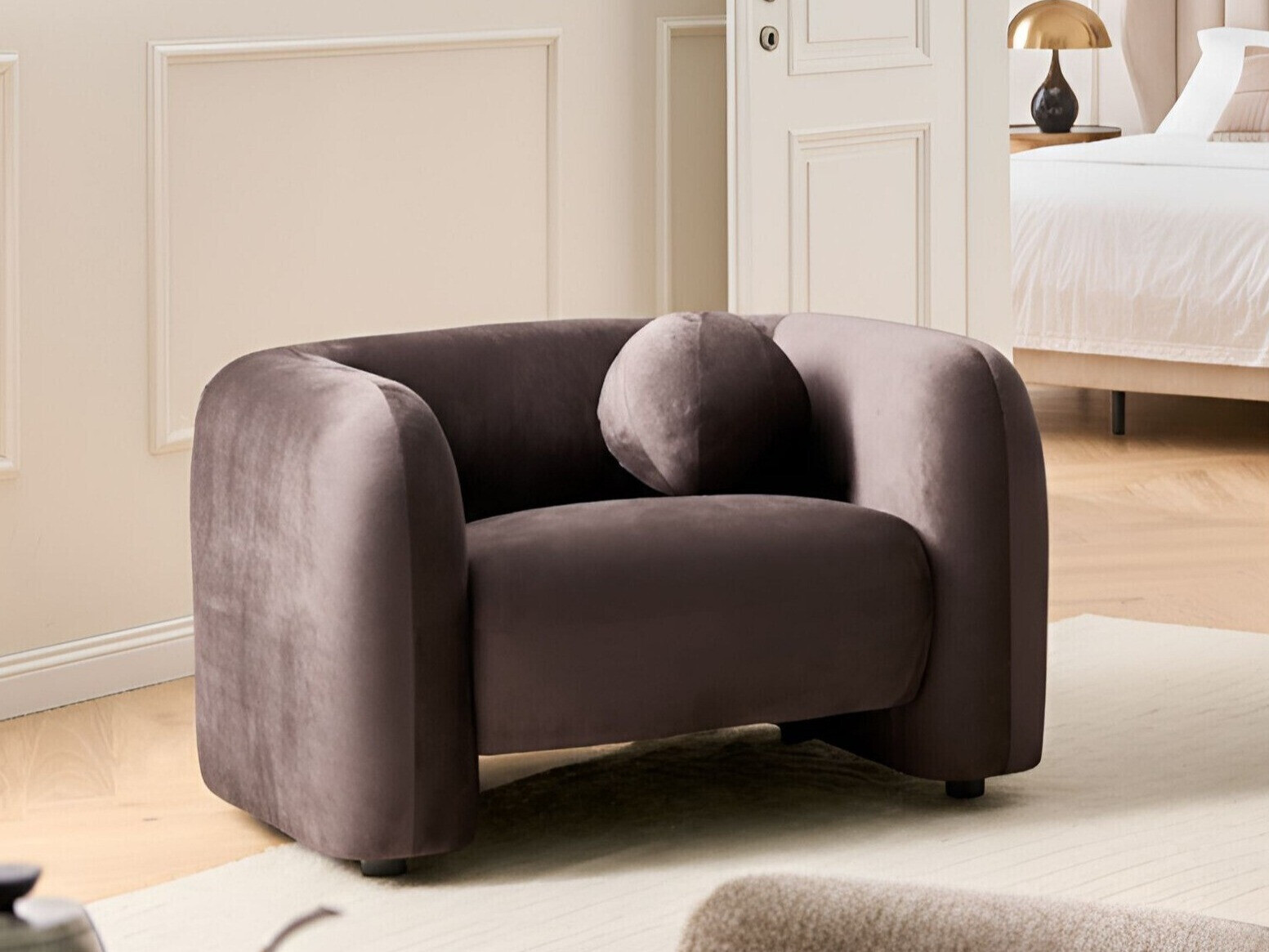 Krēsls Veselme 100 (Tumši brūns)