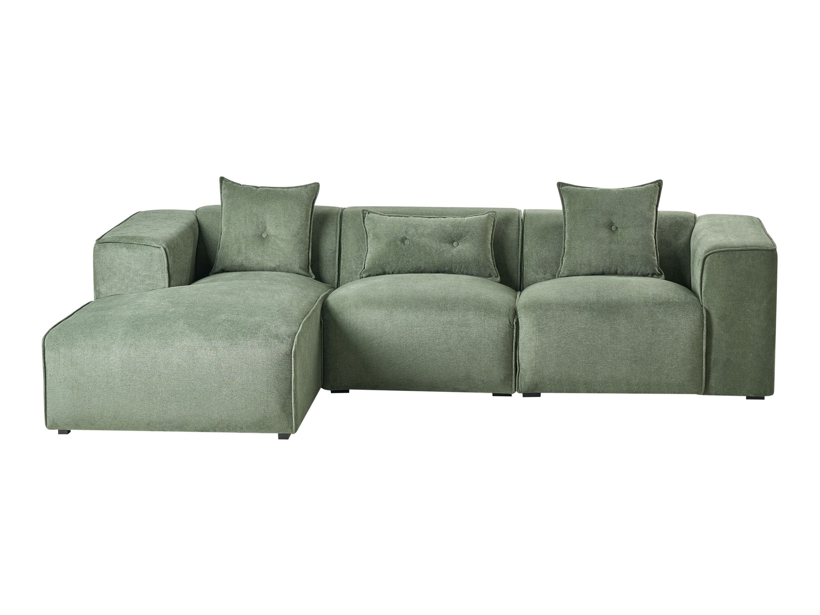 Stūra dīvāns Berwyn 1311 (Tumši zaļš)