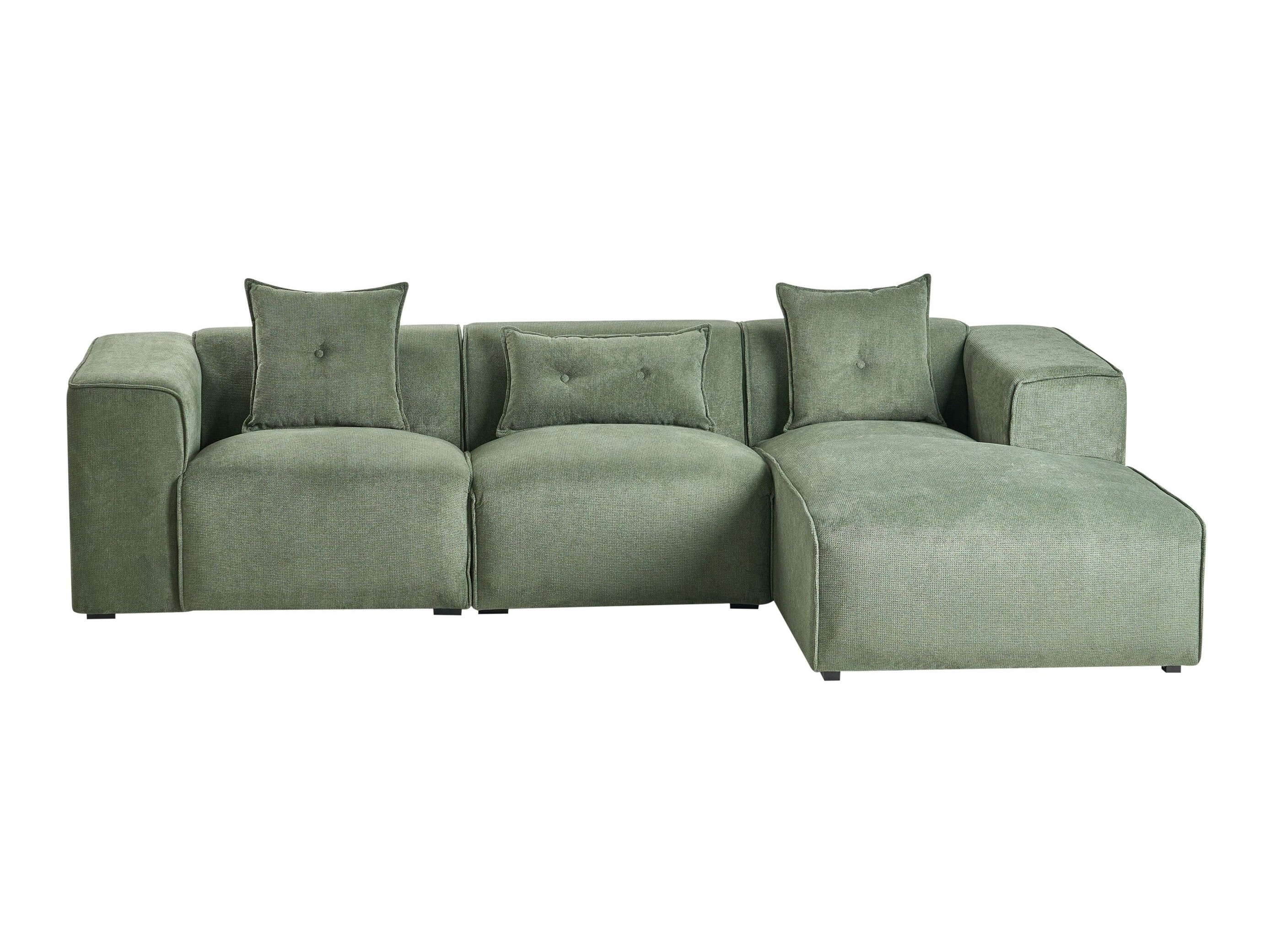 Stūra dīvāns Berwyn 1311 (Tumši zaļš)