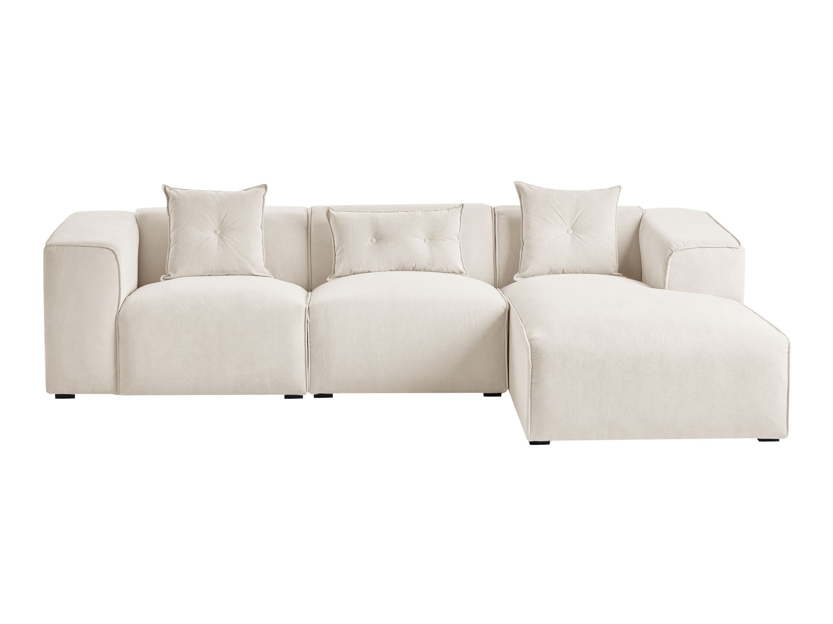 Stūra dīvāns Berwyn 3121 (Balts)