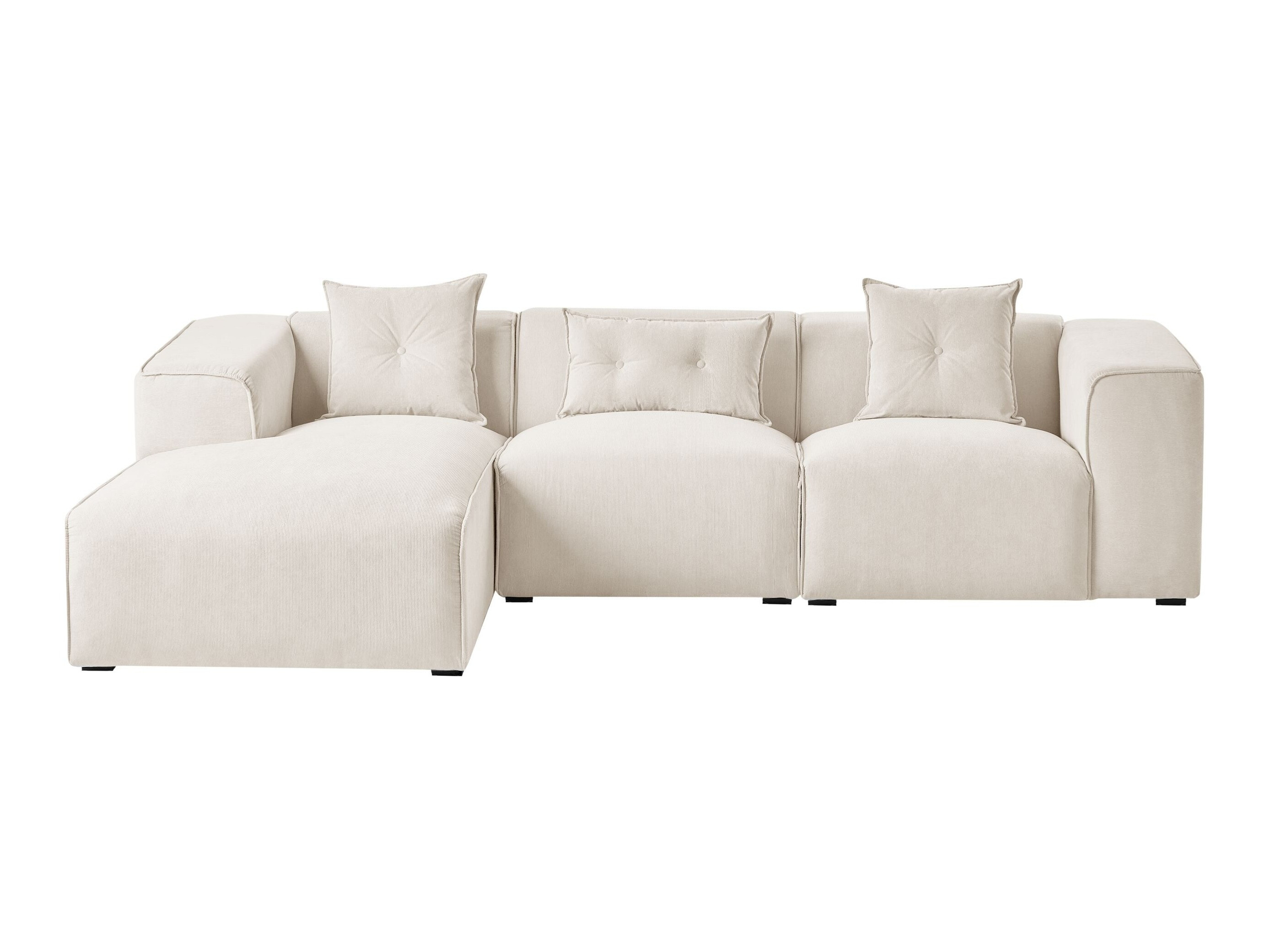 Stūra dīvāns Berwyn 3121 (Balts)