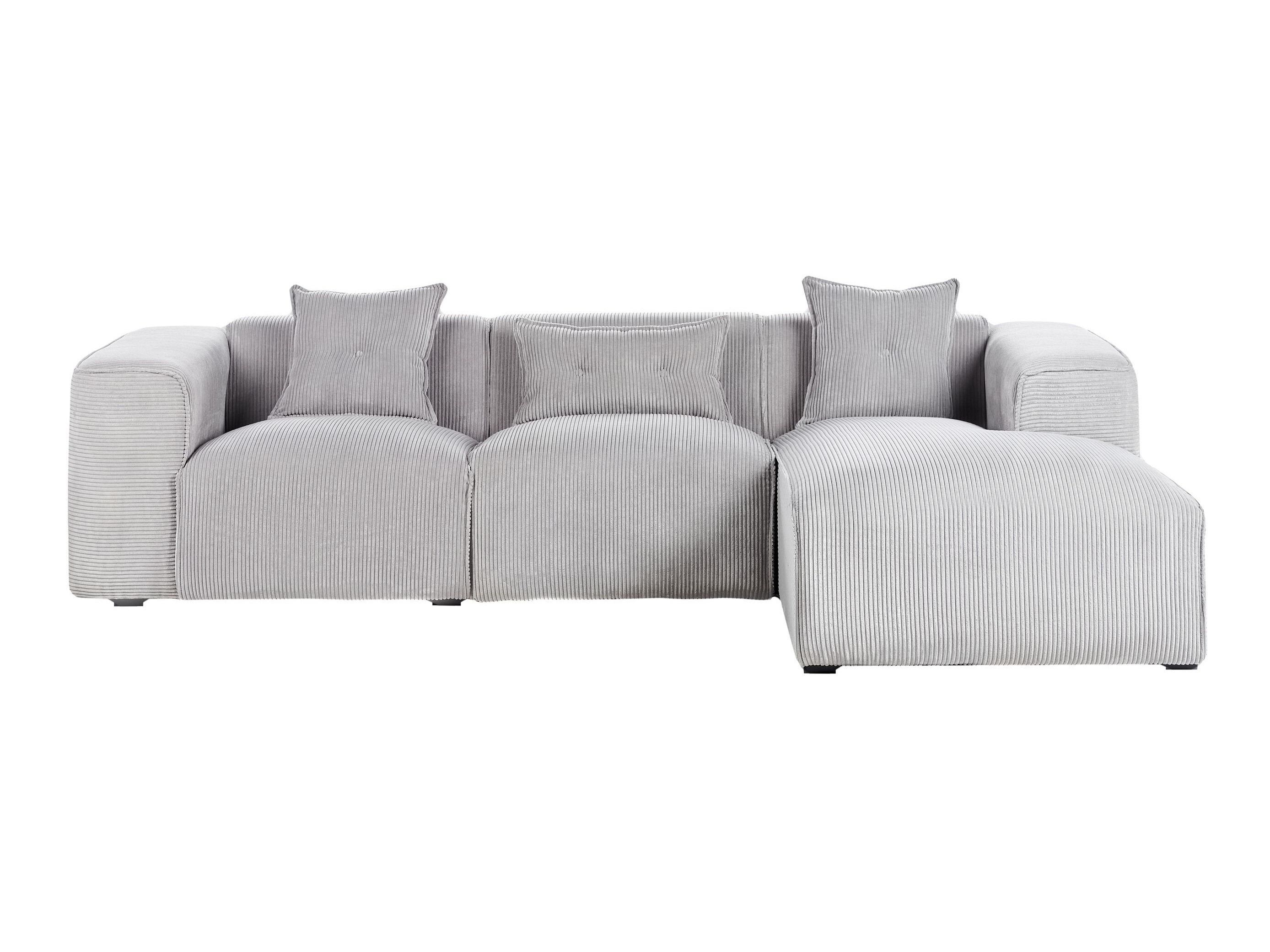 Stūra dīvāns Berwyn 3121 (Gaiši pelēks)