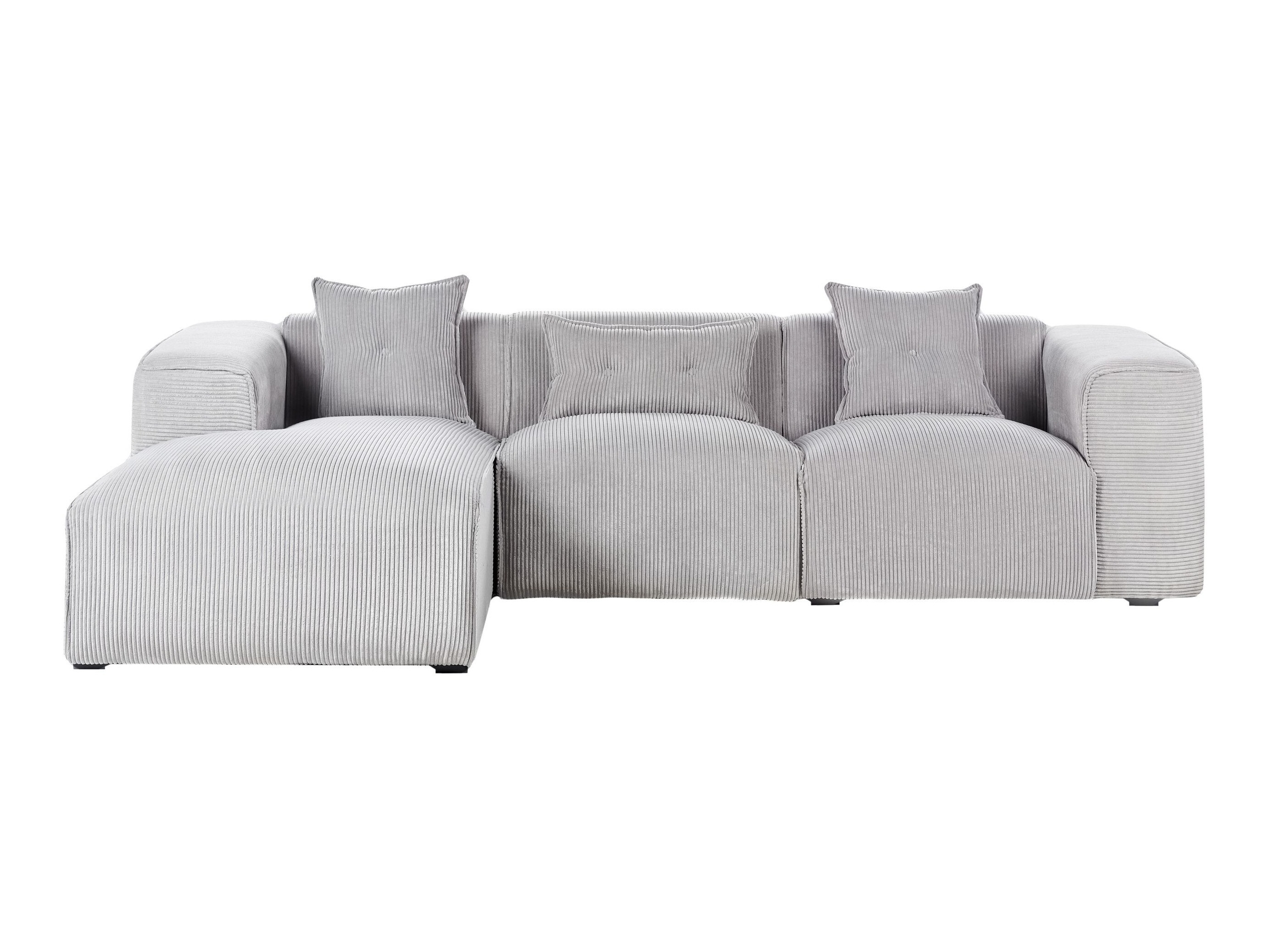 Stūra dīvāns Berwyn 3121 (Gaiši pelēks)