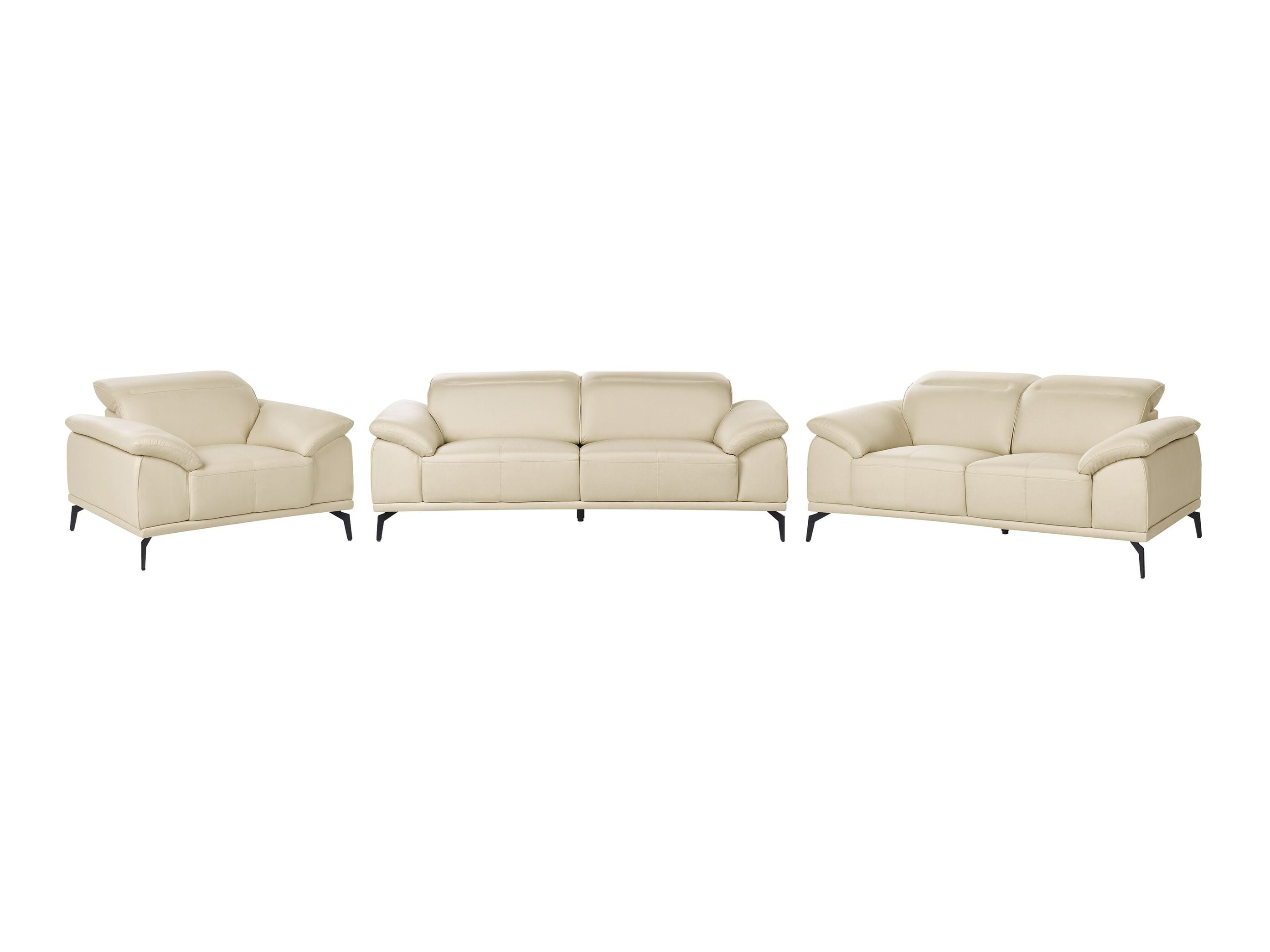 Mīksto mēbeļu komplekts Berwyn 3127 (Bēšs)