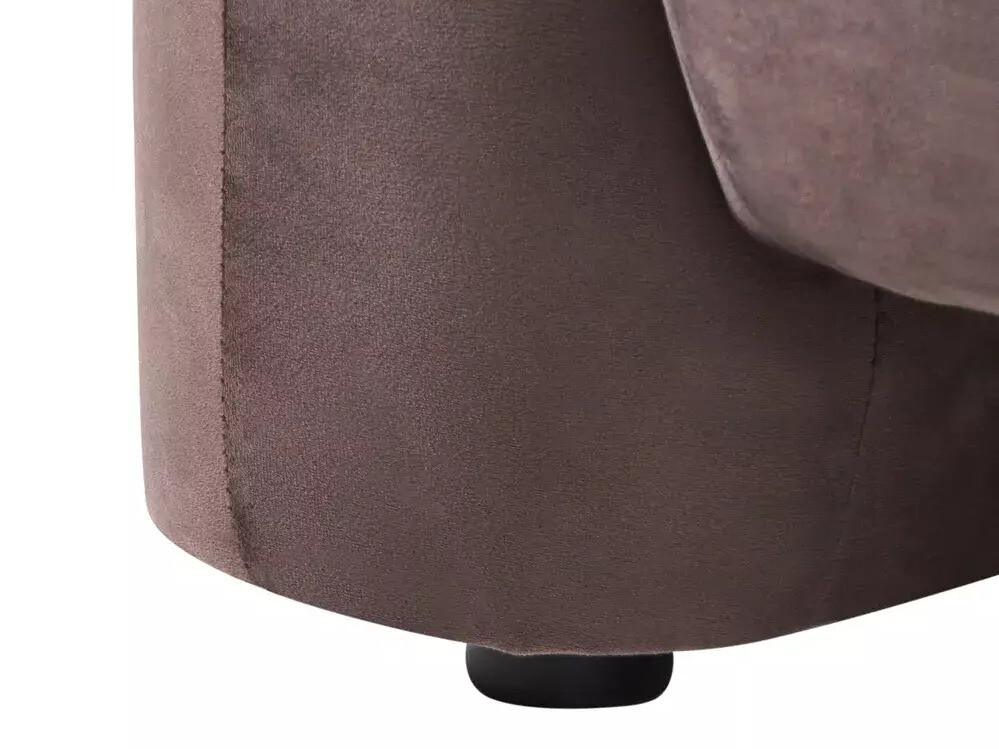 Mīksto mēbeļu komplekts Veselme 104 (Tumši brūns)