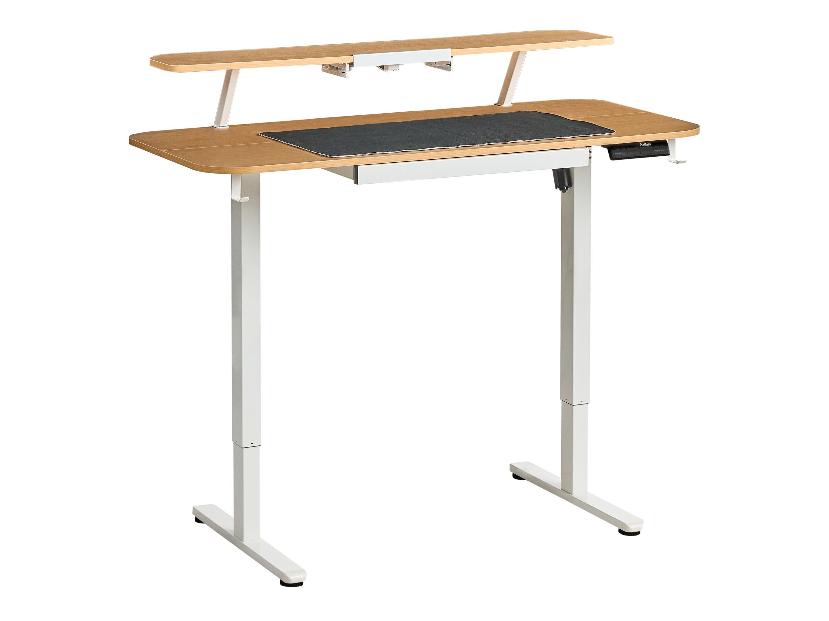 Rakstāmgalds ar regulējamu augstumu Berwyn 3128 (Balts + Gaišs koks)