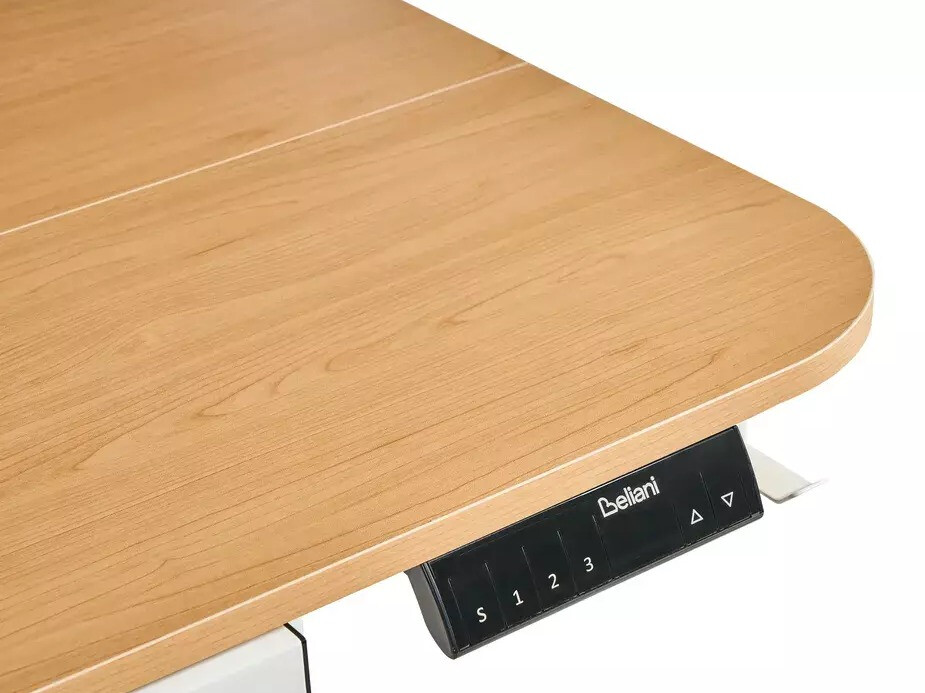 Rakstāmgalds ar regulējamu augstumu Berwyn 3128 (Balts + Gaišs koks)