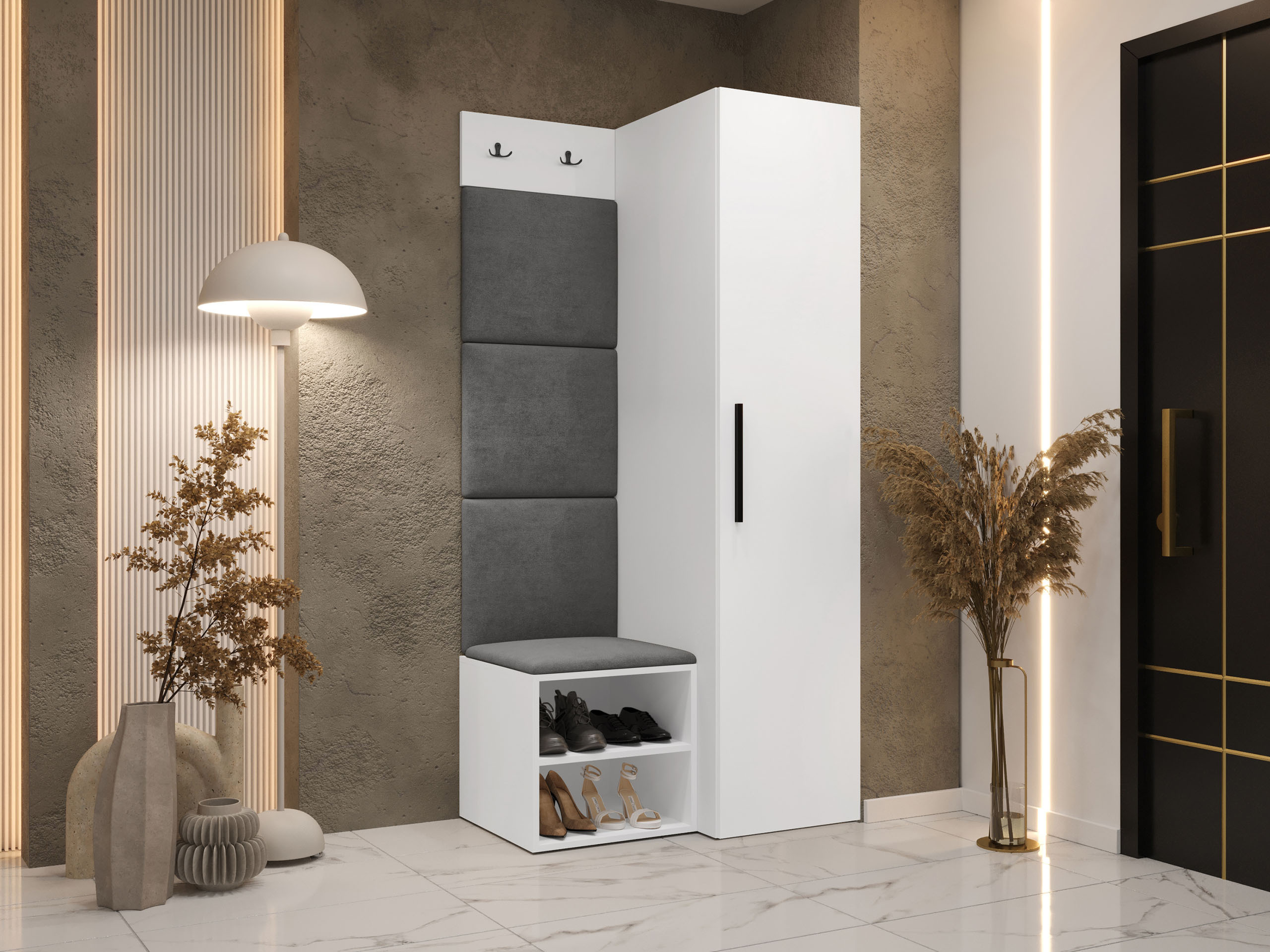 Priekšnama komplekts Hartford 524 (Balts)