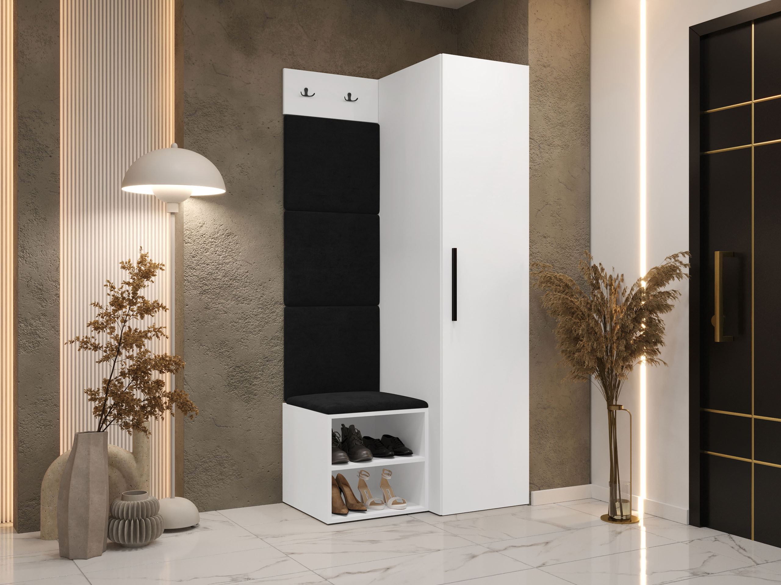 Priekšnama komplekts Hartford 524 (Balts)