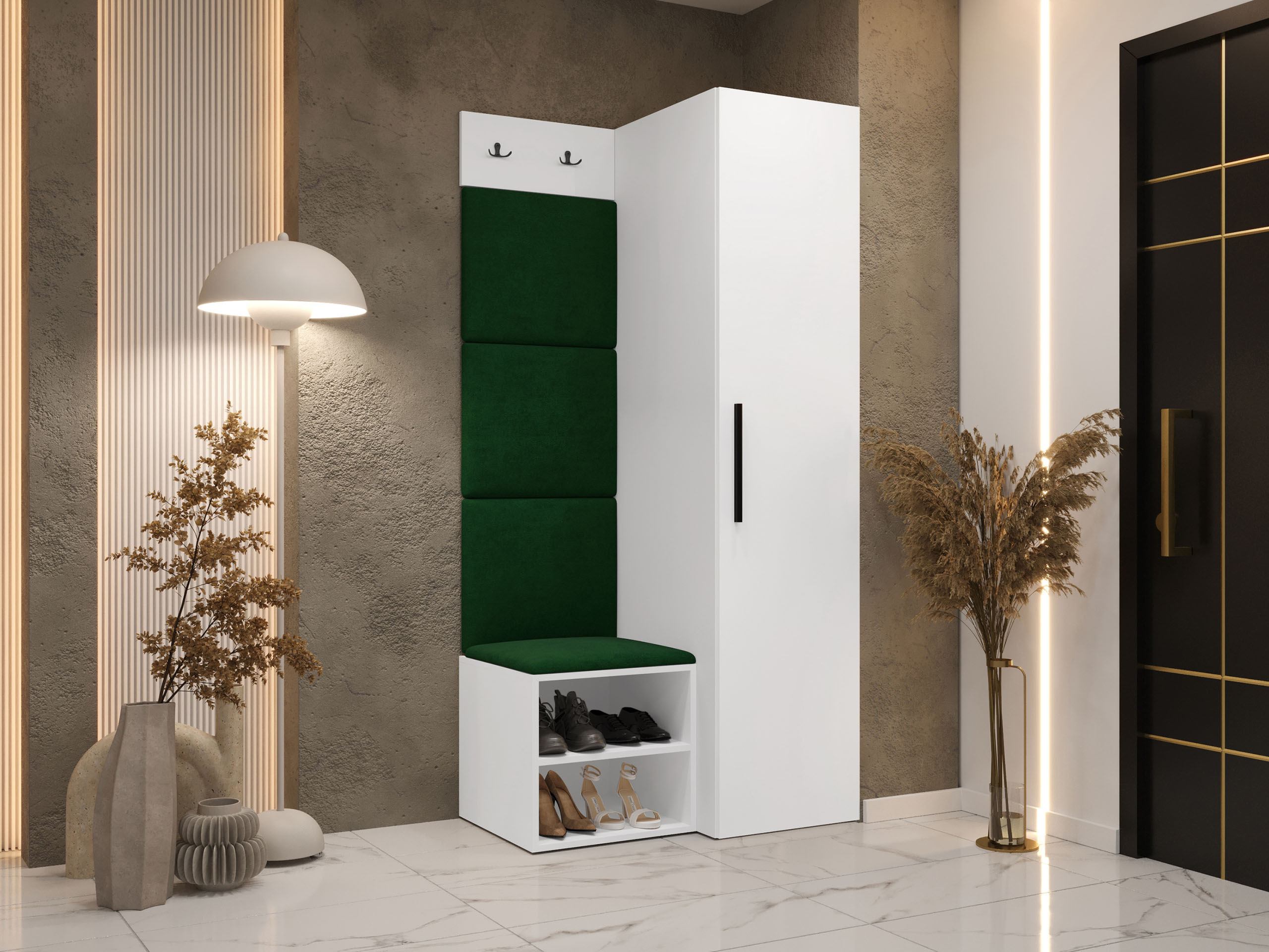 Priekšnama komplekts Hartford 524 (Balts)