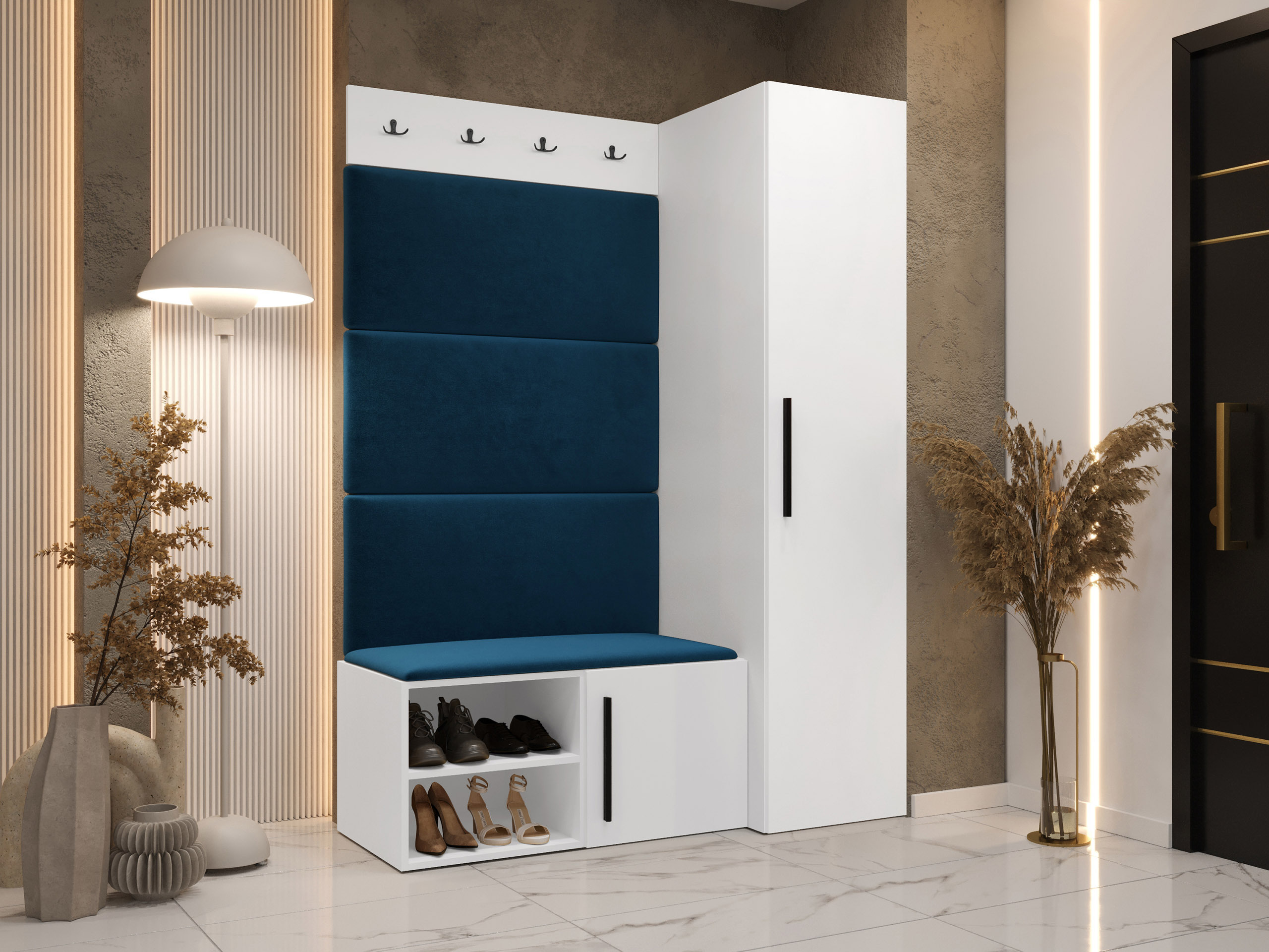 Priekšnama komplekts Hartford 525 (Balts)