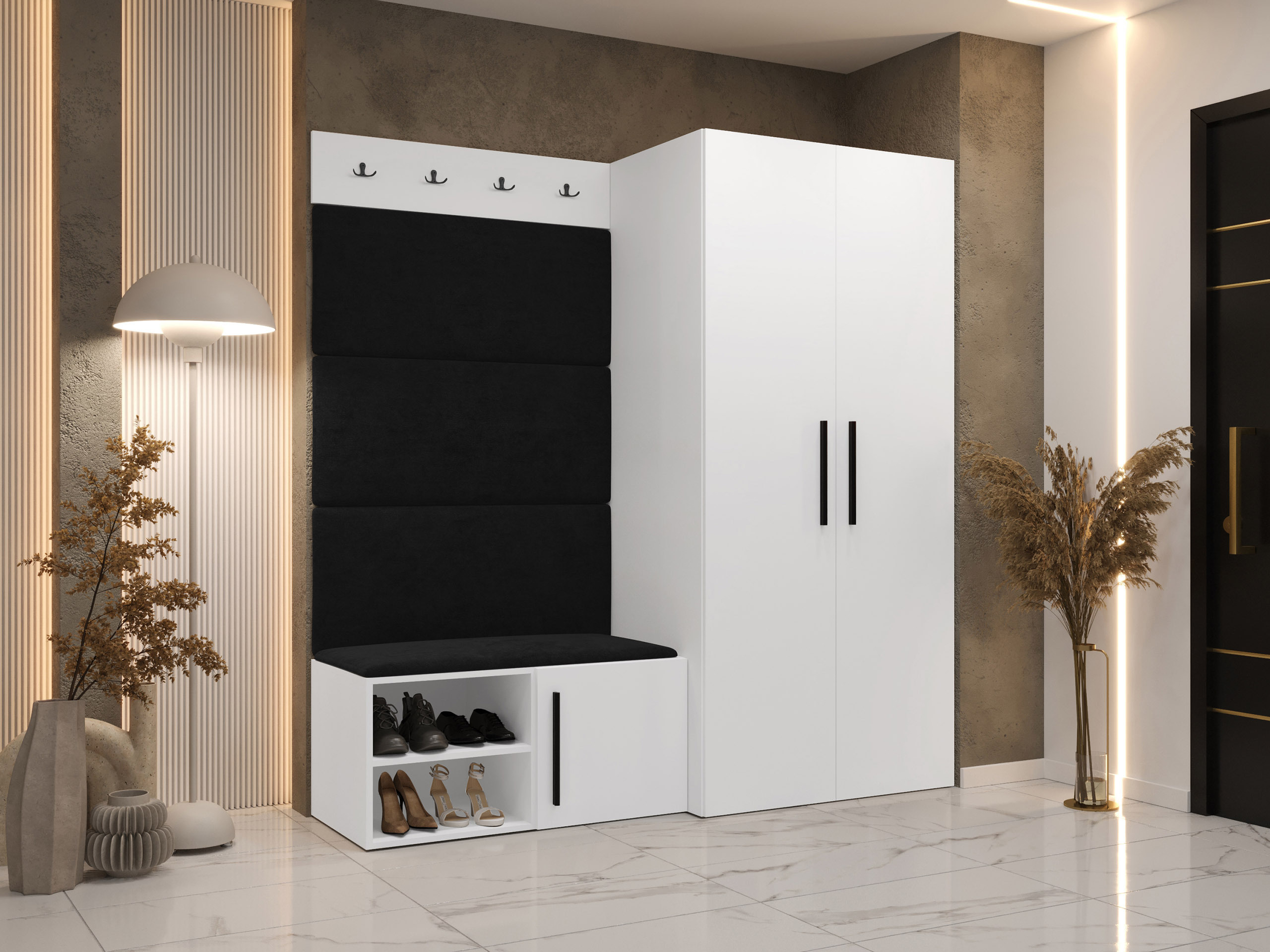 Priekšnama komplekts Hartford 526 (Balts)