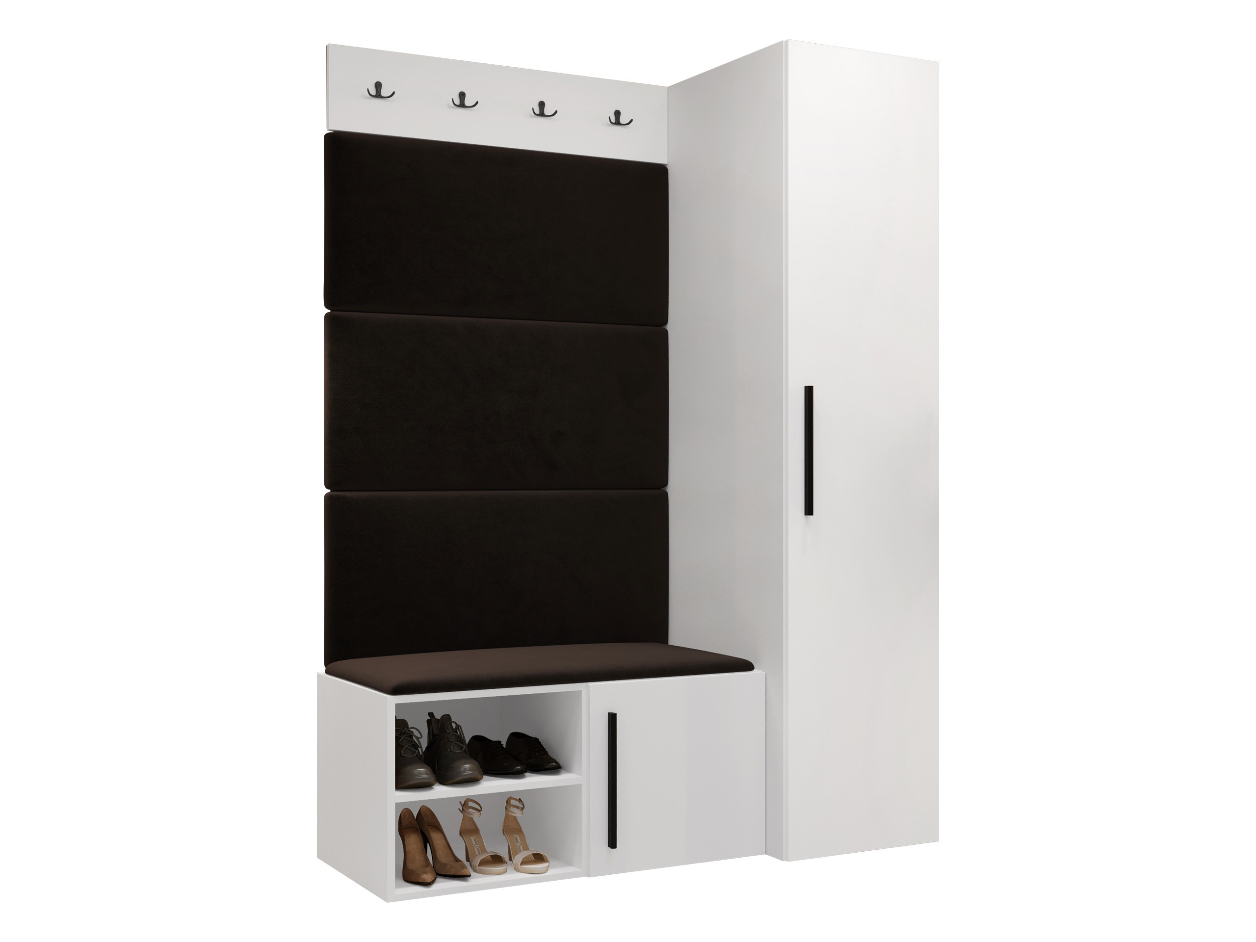 Priekšnama komplekts Nitos II (Balts)