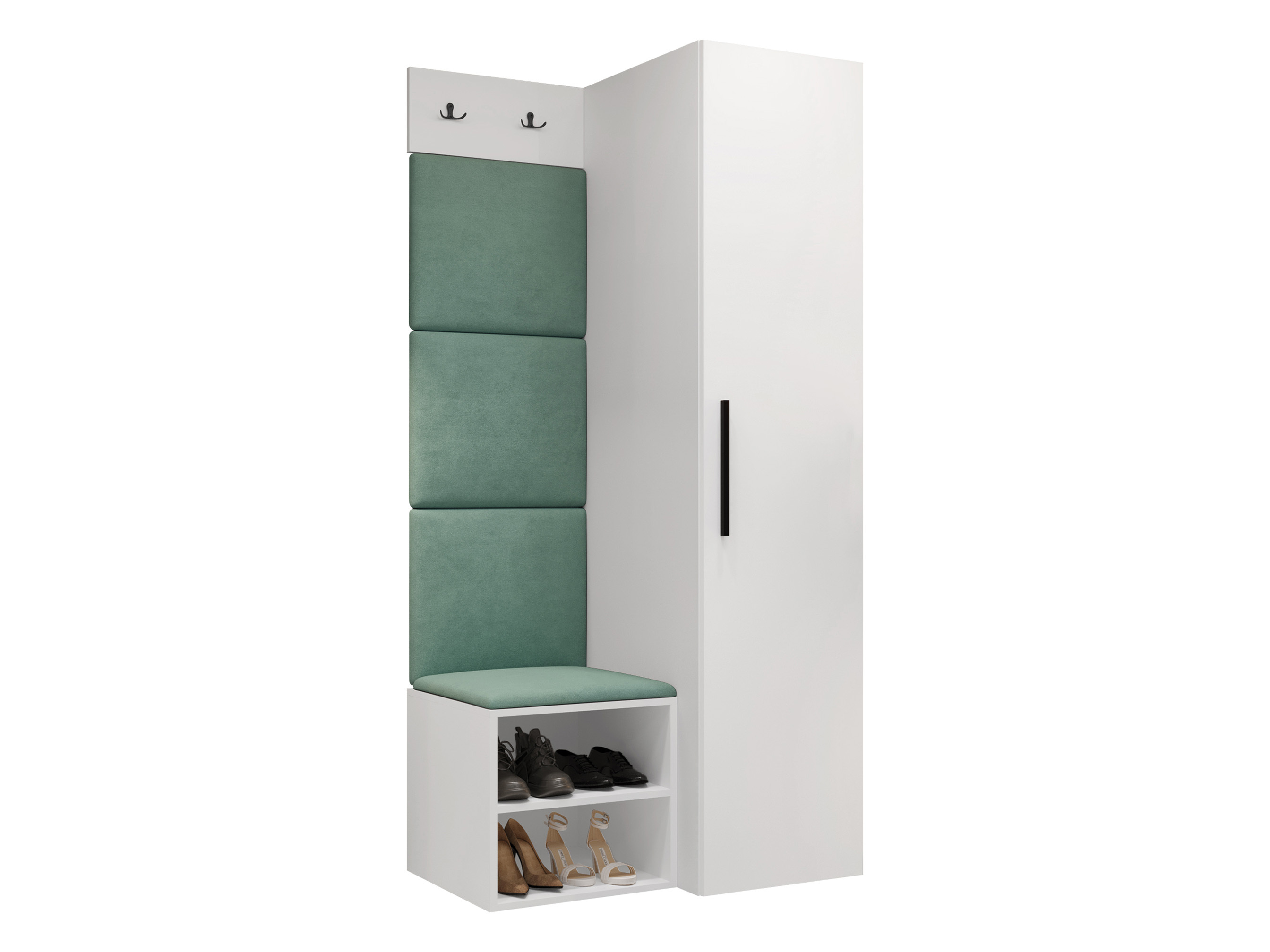 Priekšnama komplekts Nitos III (Balts)