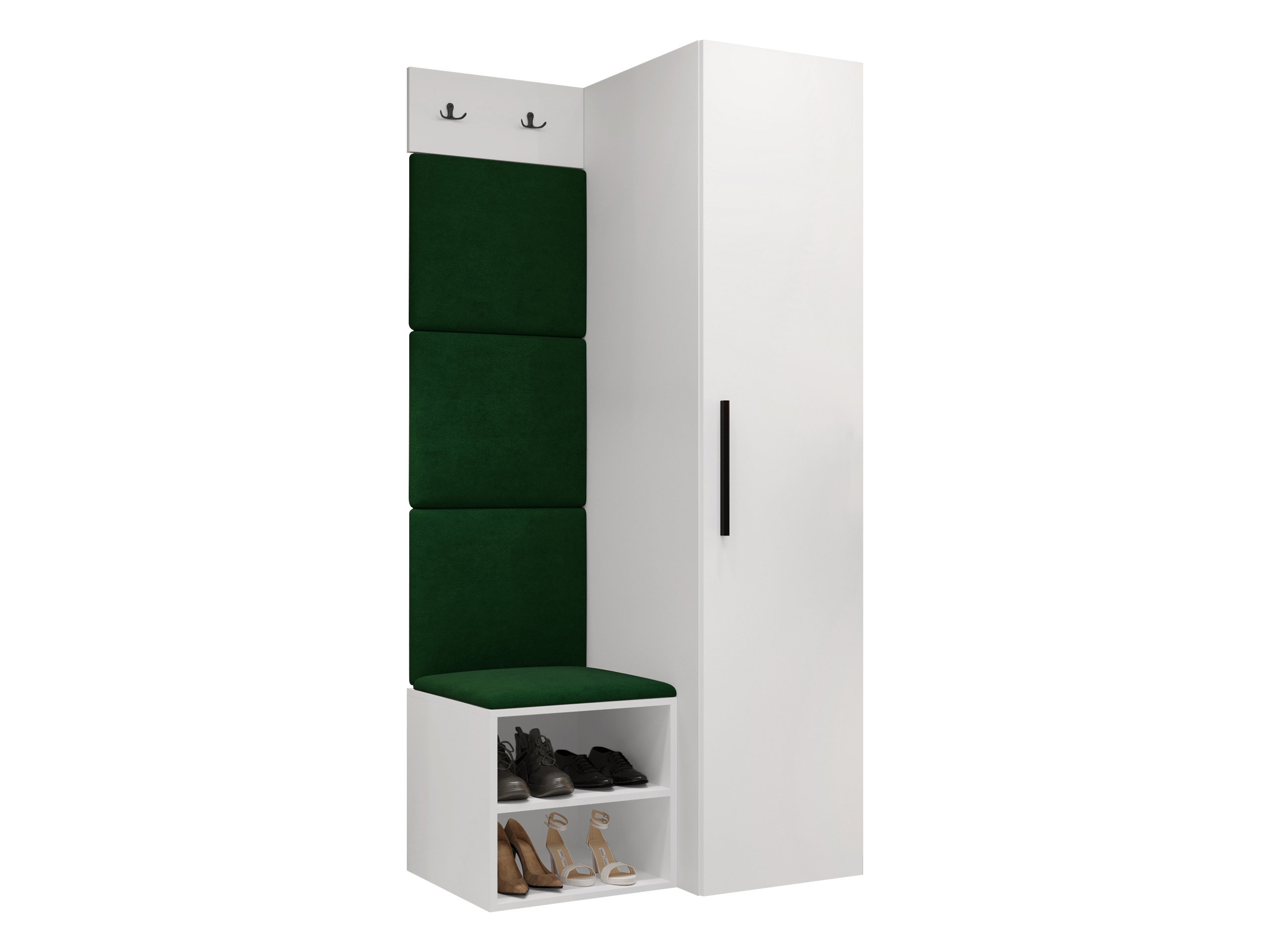 Priekšnama komplekts Nitos III (Balts)