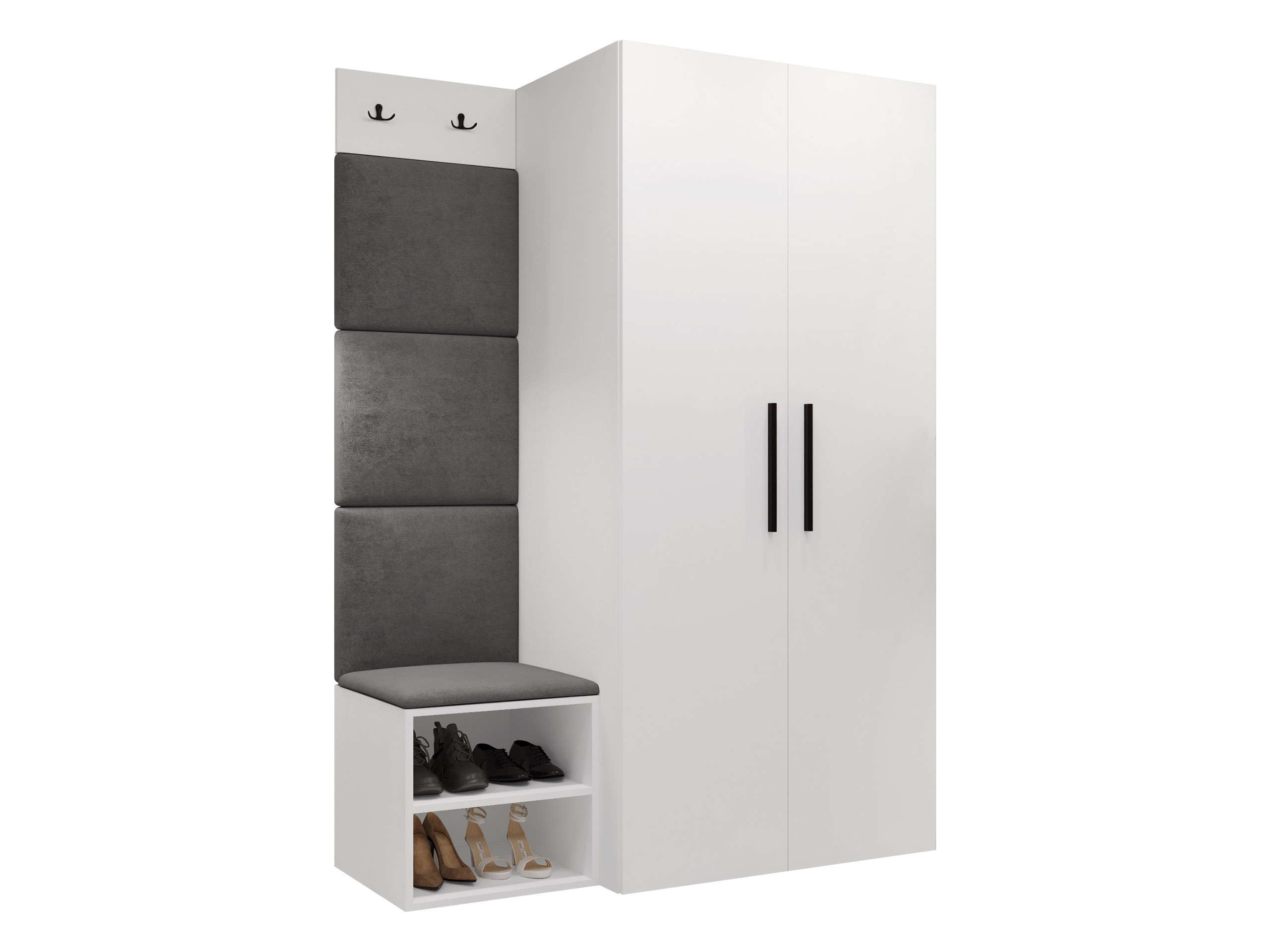 Priekšnama komplekts Hartford 523 (Balts)