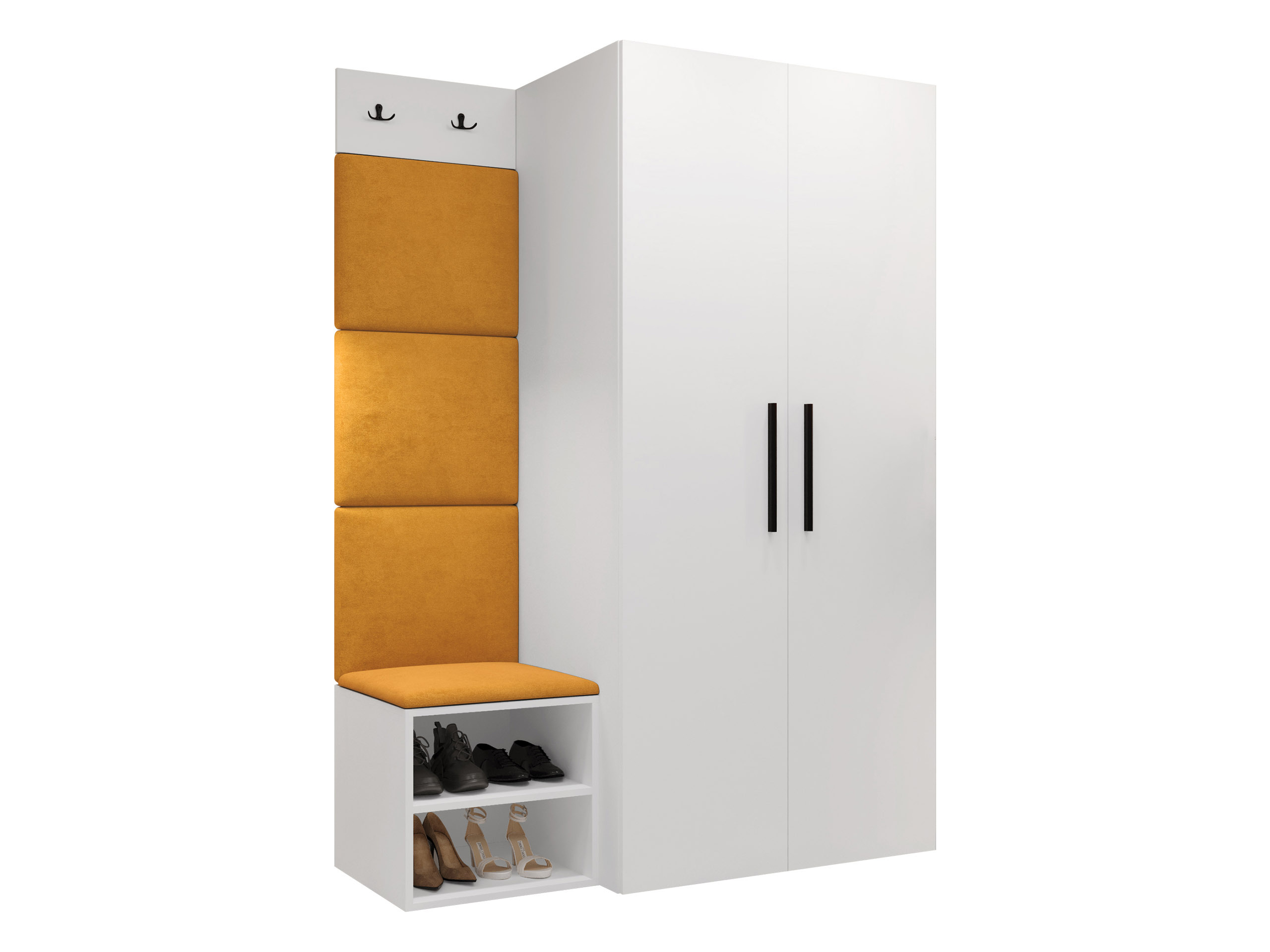 Priekšnama komplekts Hartford 523 (Balts)