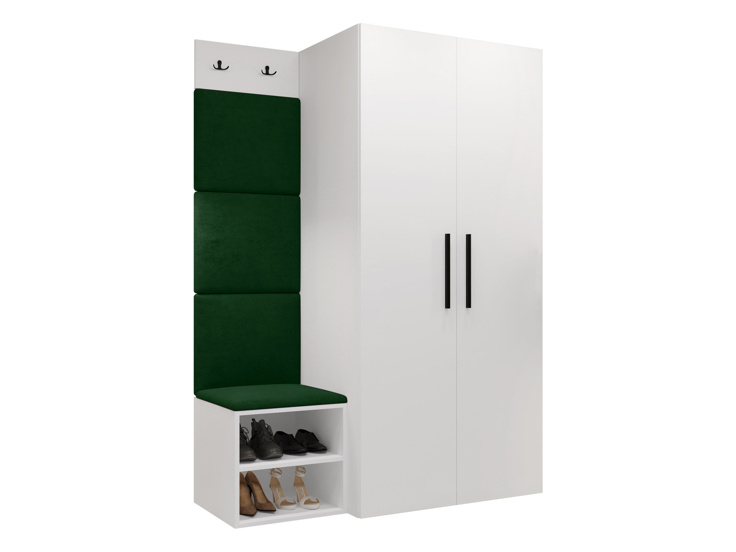 Priekšnama komplekts Hartford 523 (Balts)