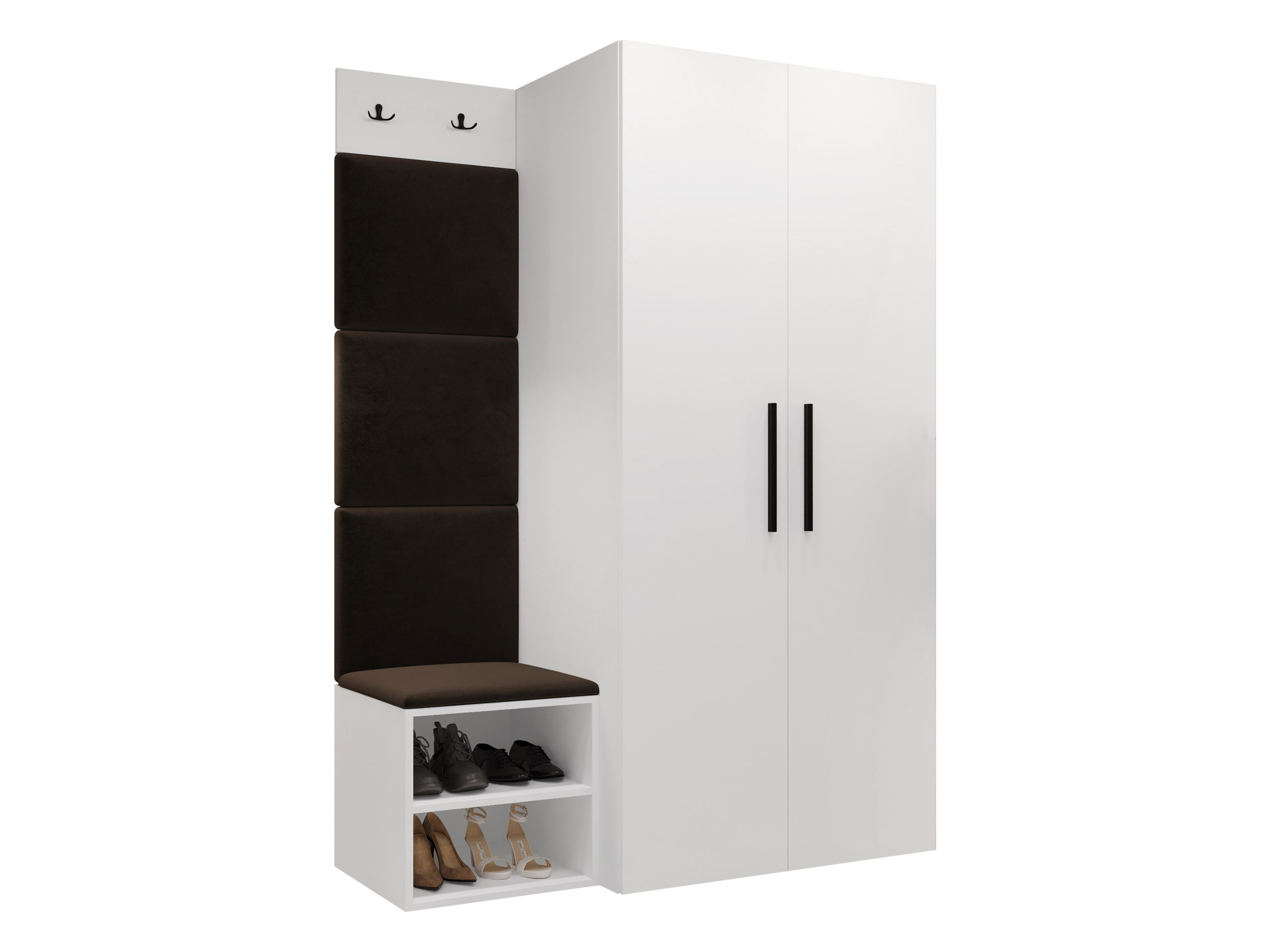 Priekšnama komplekts Nitos IV (Balts)