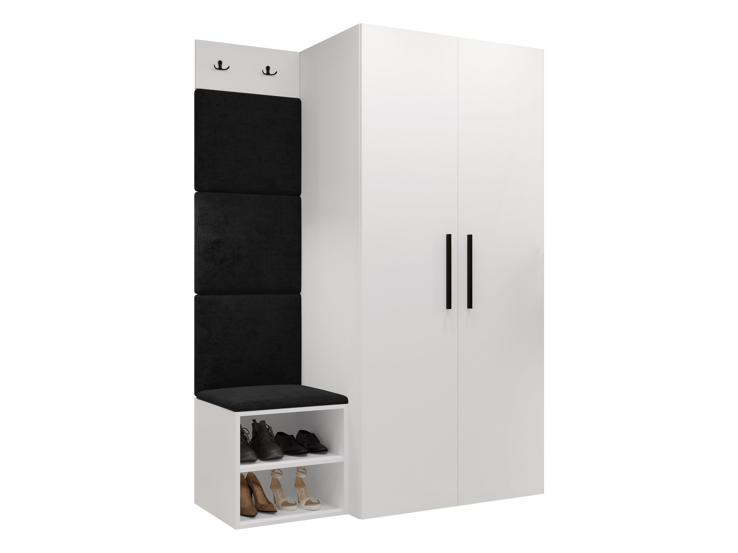 Priekšnama komplekts Nitos IV (Balts)