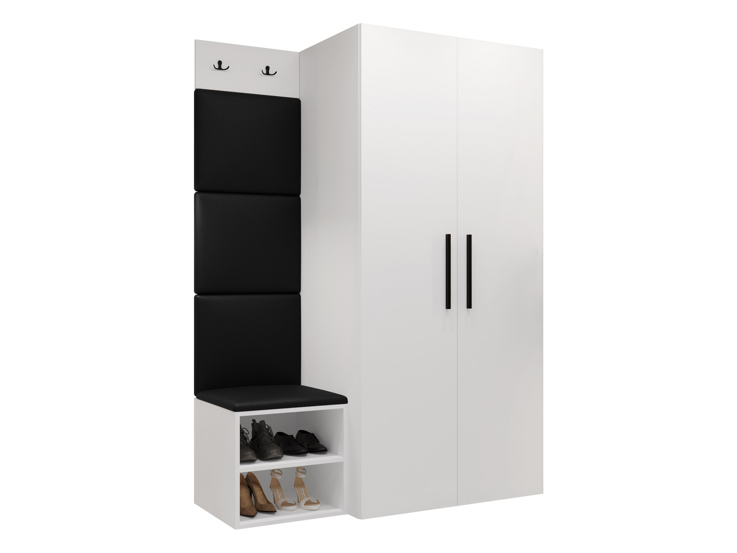 Priekšnama komplekts Nitos IV (Balts)