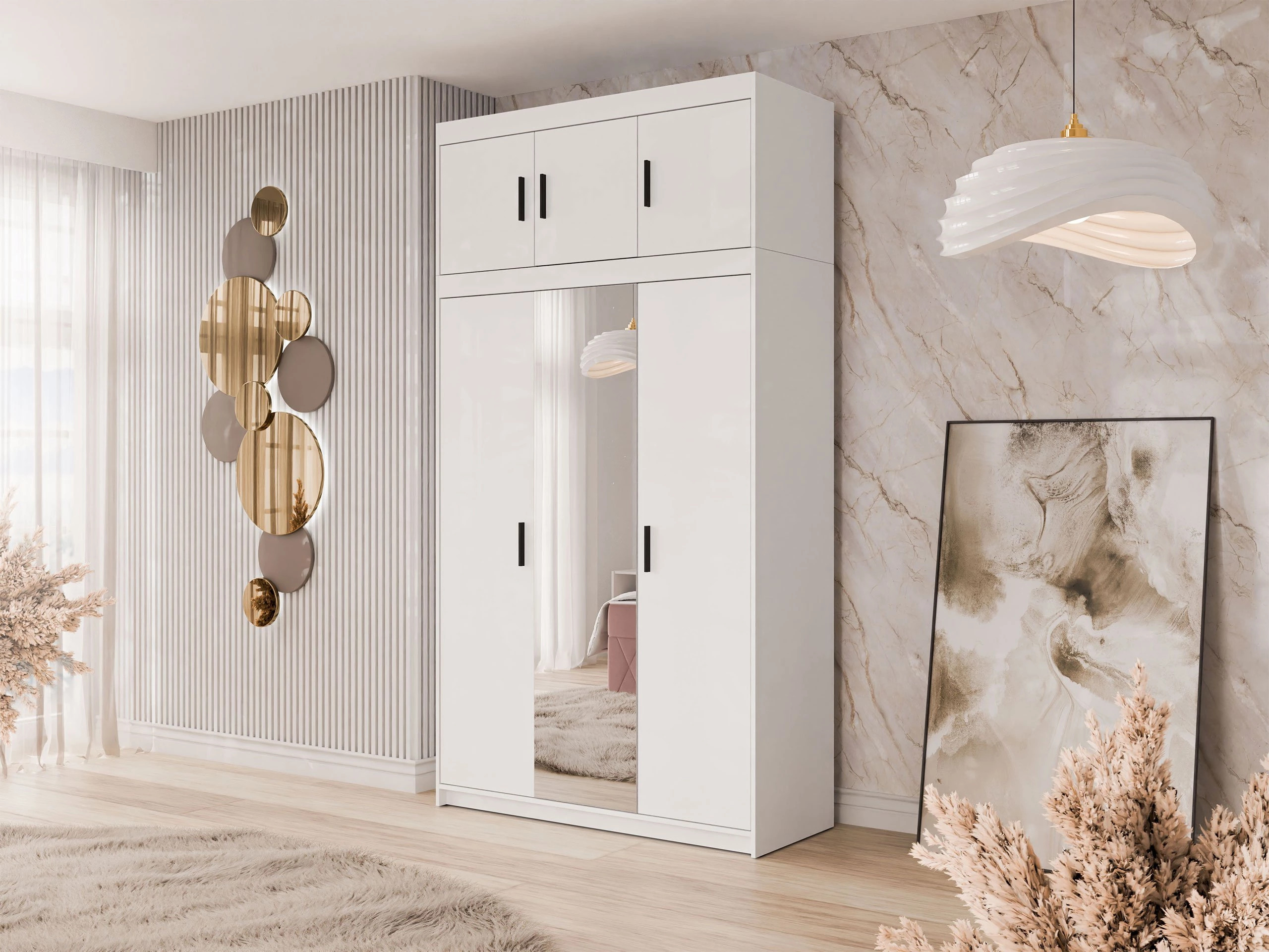 Skapis Novduni 105 (Balts)