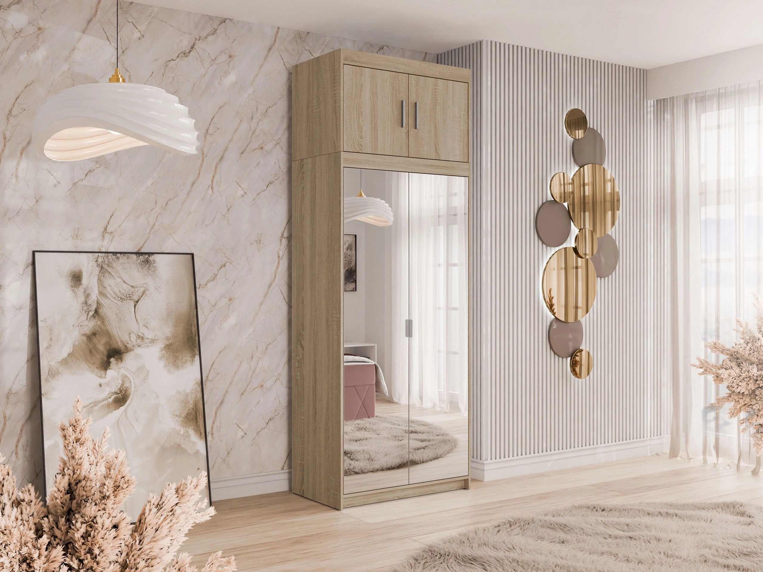 Skapis Novduni 119 (Sonomas ozols)