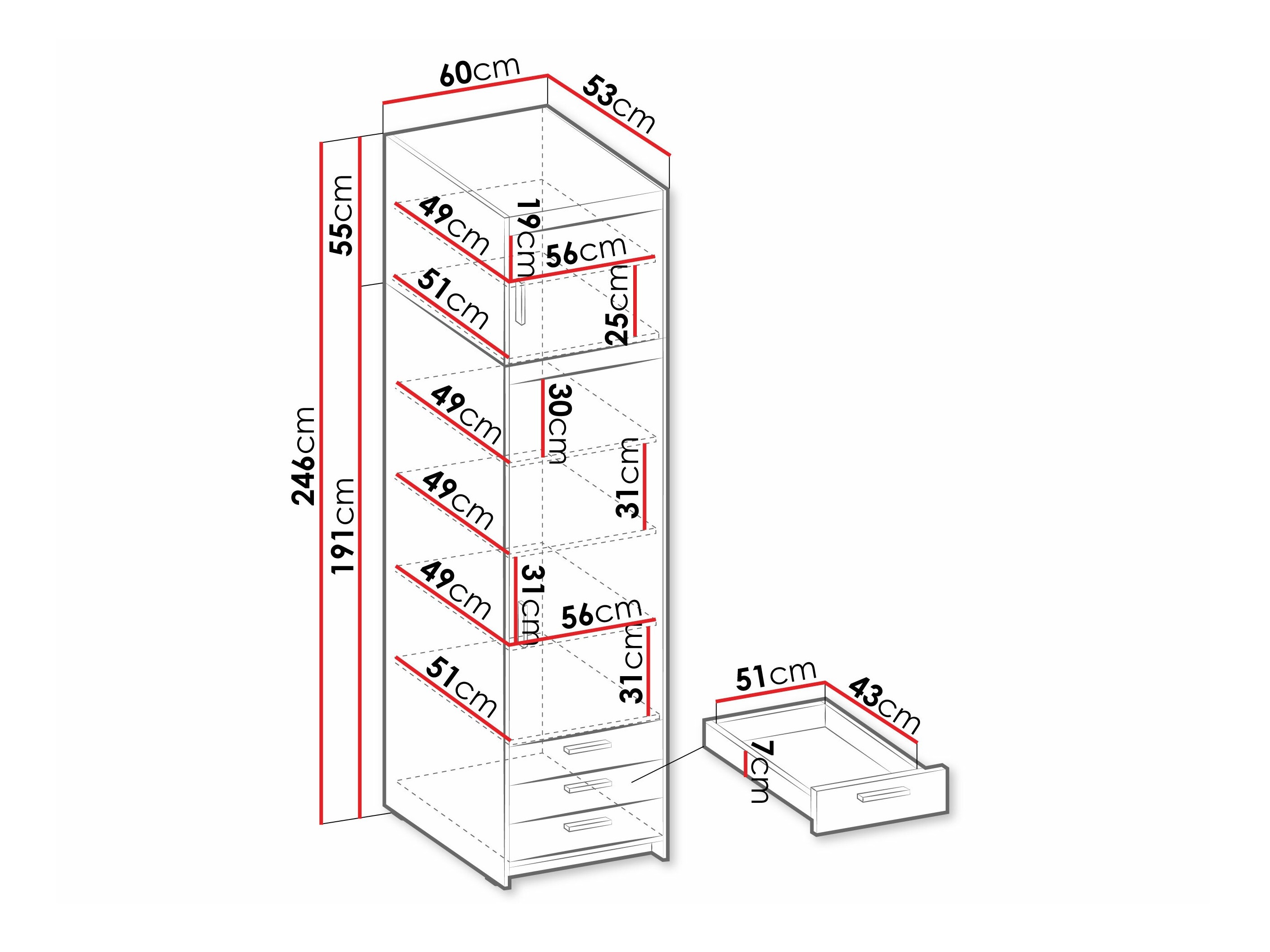 Plaukts Novduni 111 (Sonomas ozols)