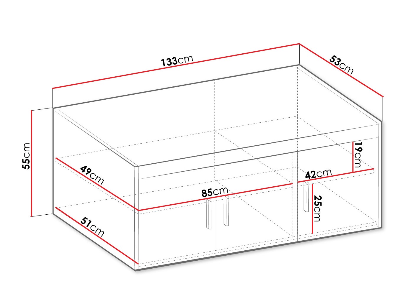 Skapis Novduni 124 (Lefkas ozols)