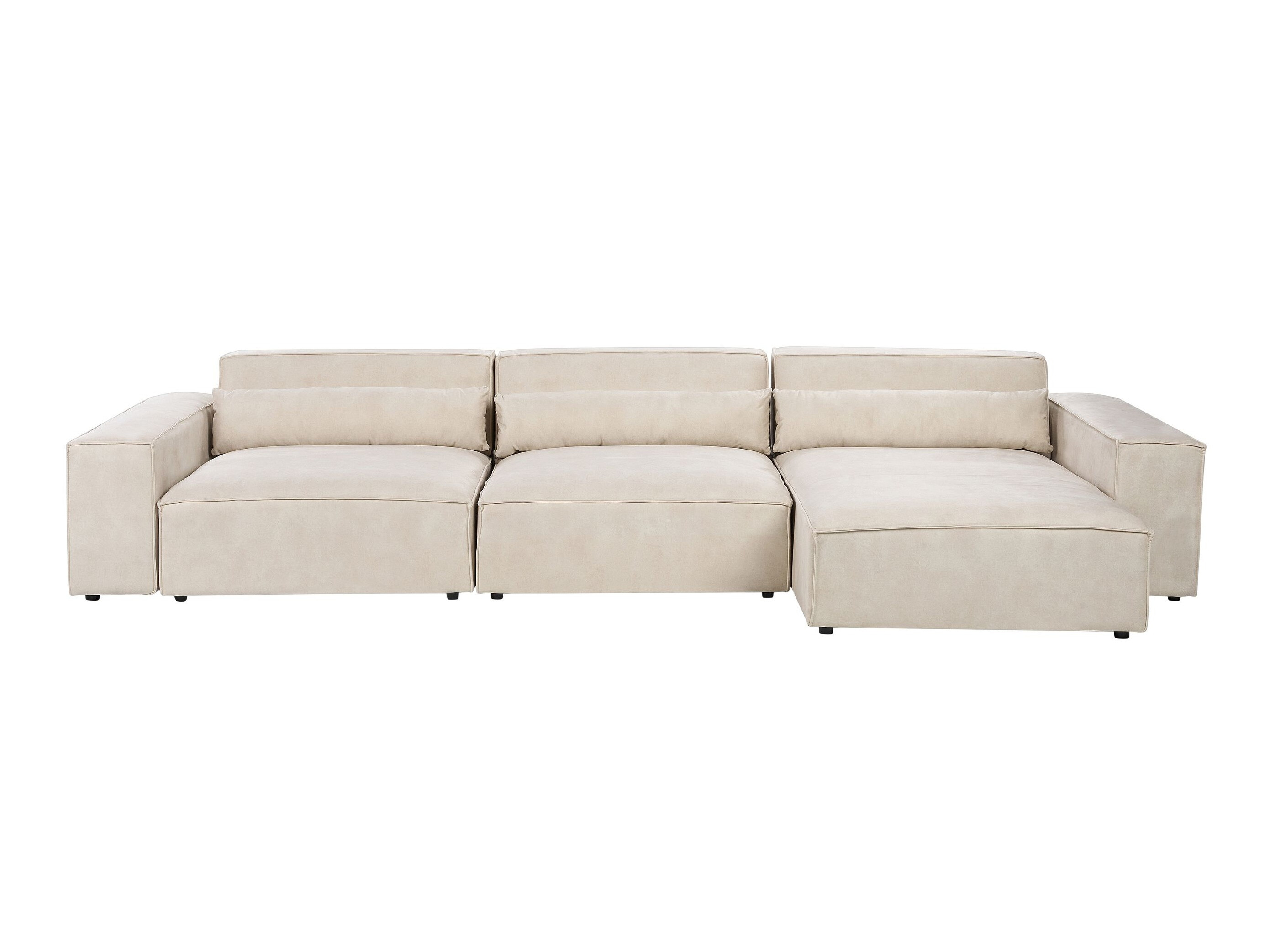 Moduļu stūra dīvāns Tivsora 104 (Gaiši bēšs)