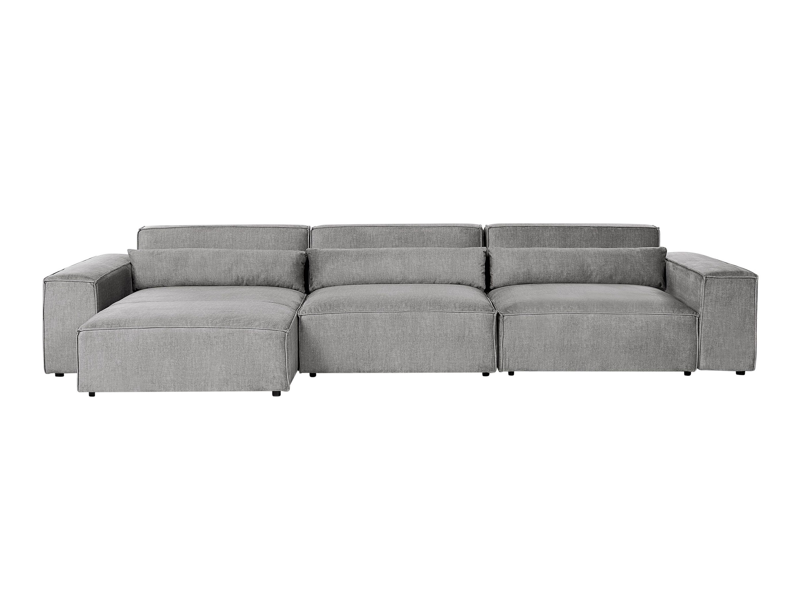 Moduļu stūra dīvāns Tivsora 104 (Pelēks)