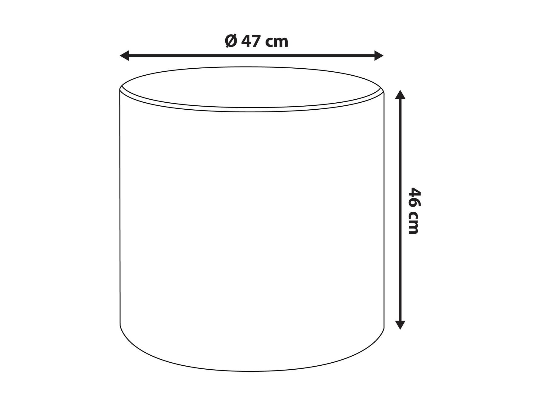 Pufs Berwyn 1574 (Zils)