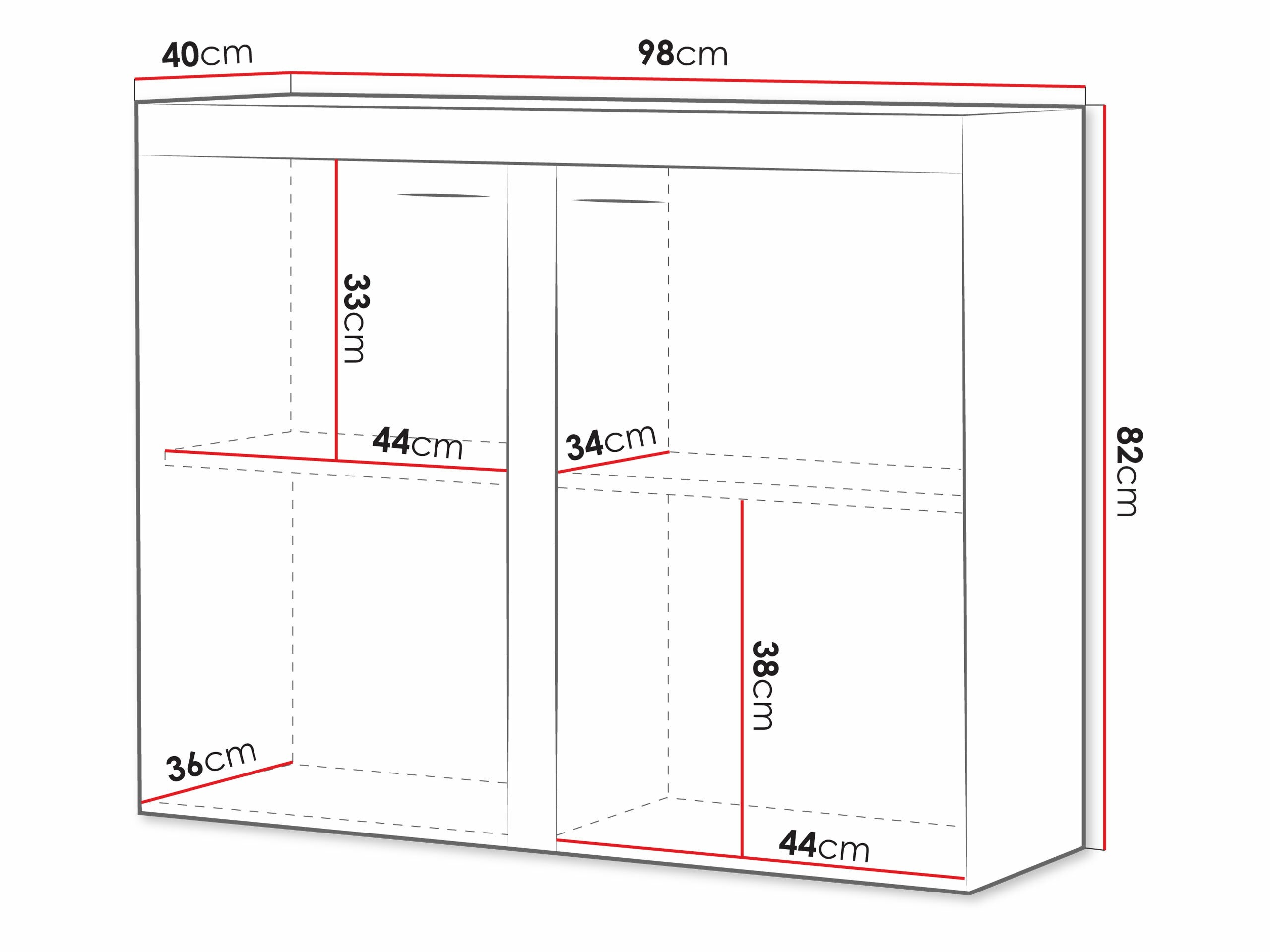 Skapis Tucson 120 (Sonomas ozols)