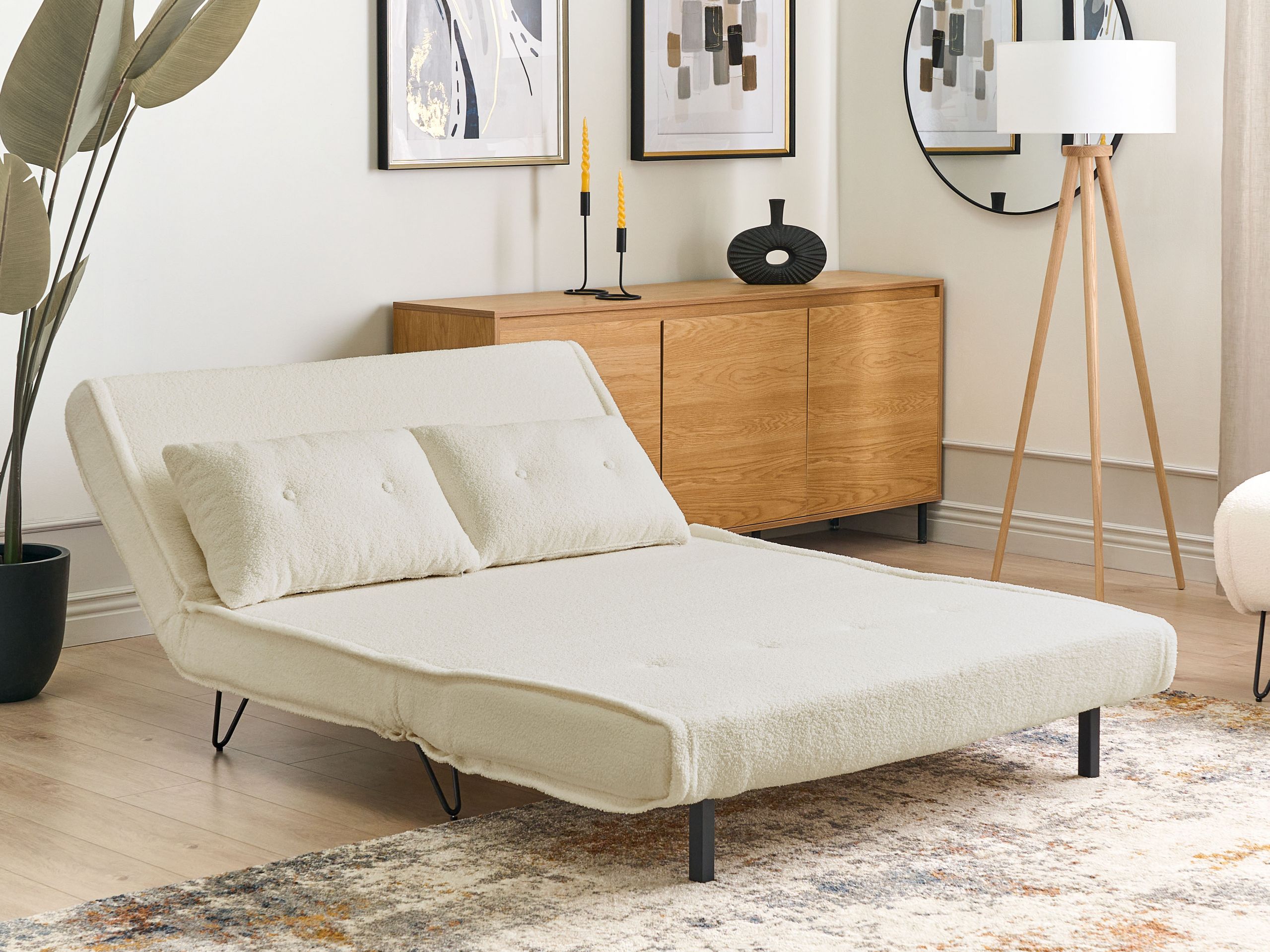 Mīksto mēbeļu komplekts Berwyn 3165 (Balts)