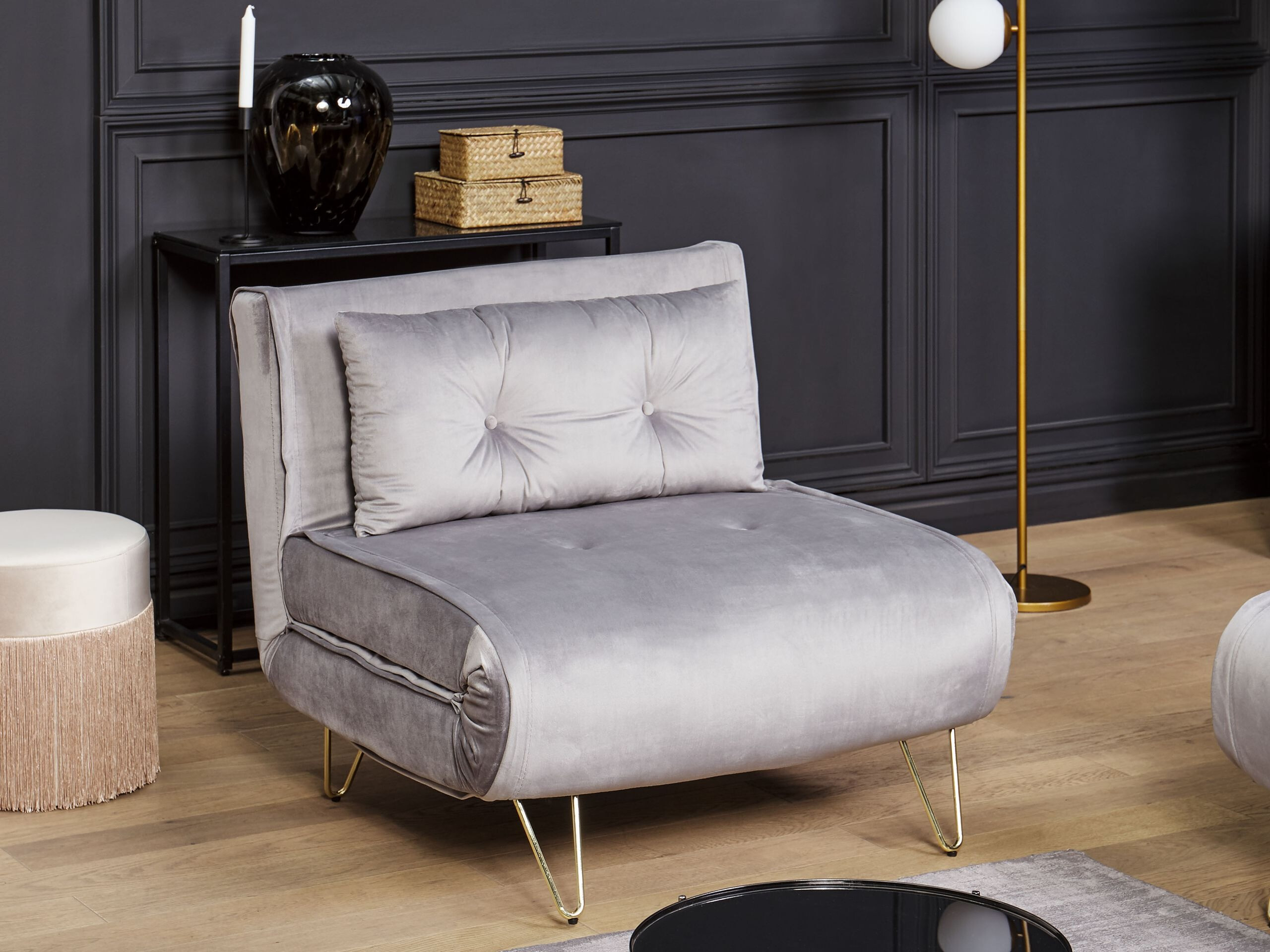 Mīksto mēbeļu komplekts Berwyn 3164 (Pelēks)