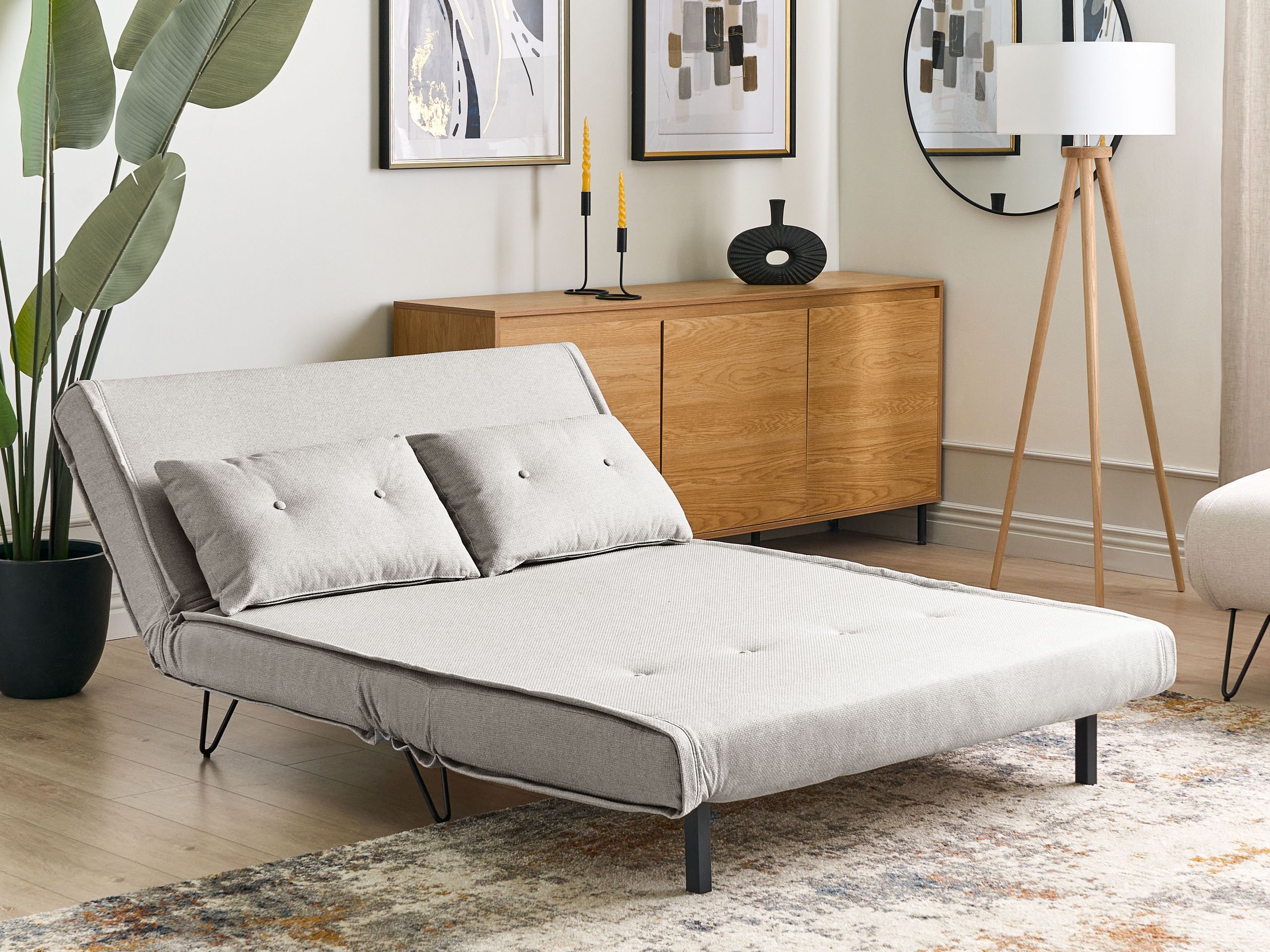 Mīksto mēbeļu komplekts Berwyn 3165 (Gaiši pelēks)