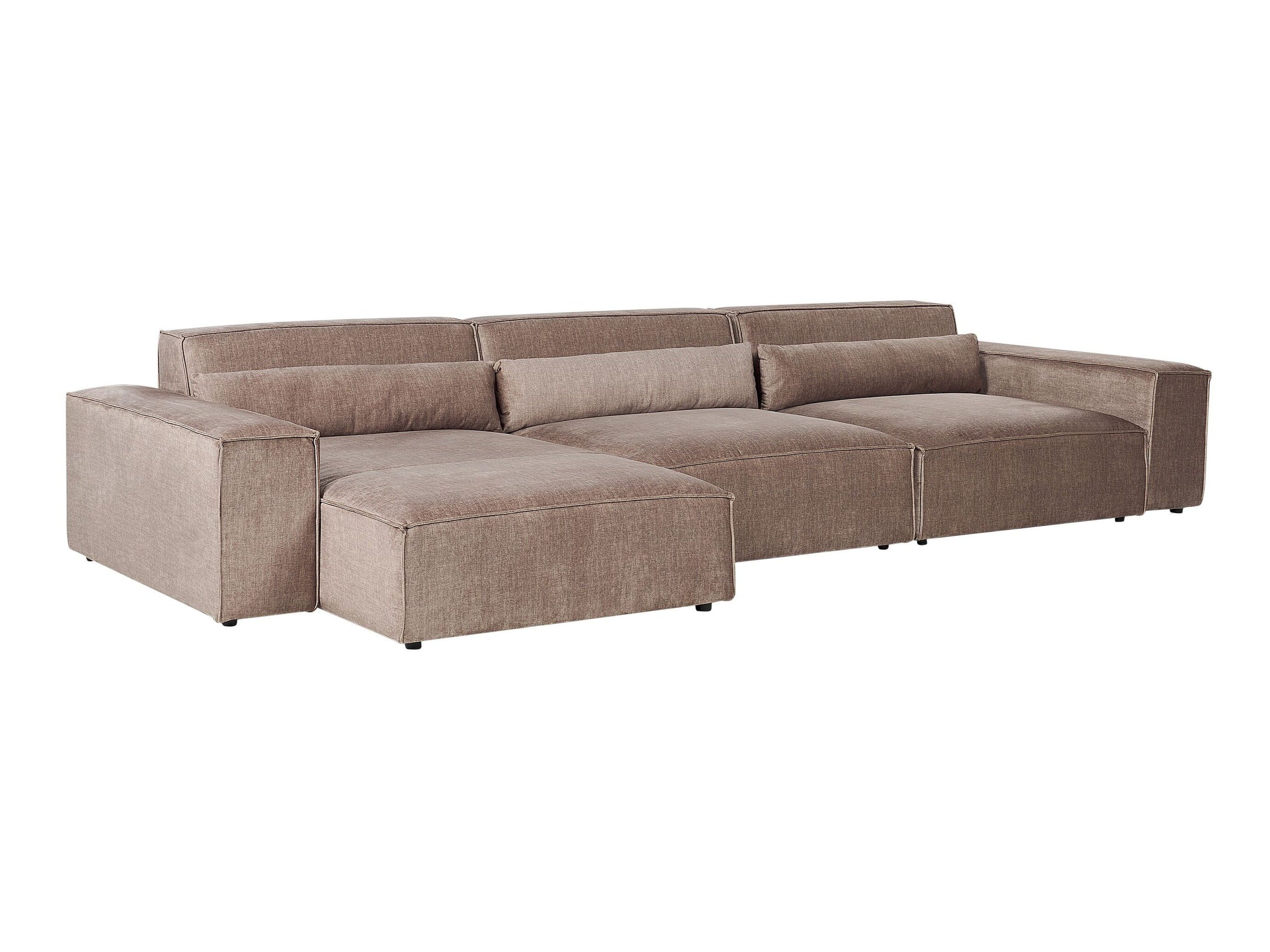 Mīksto mēbeļu komplekts Tivsora 108 (Gaiši brūns)