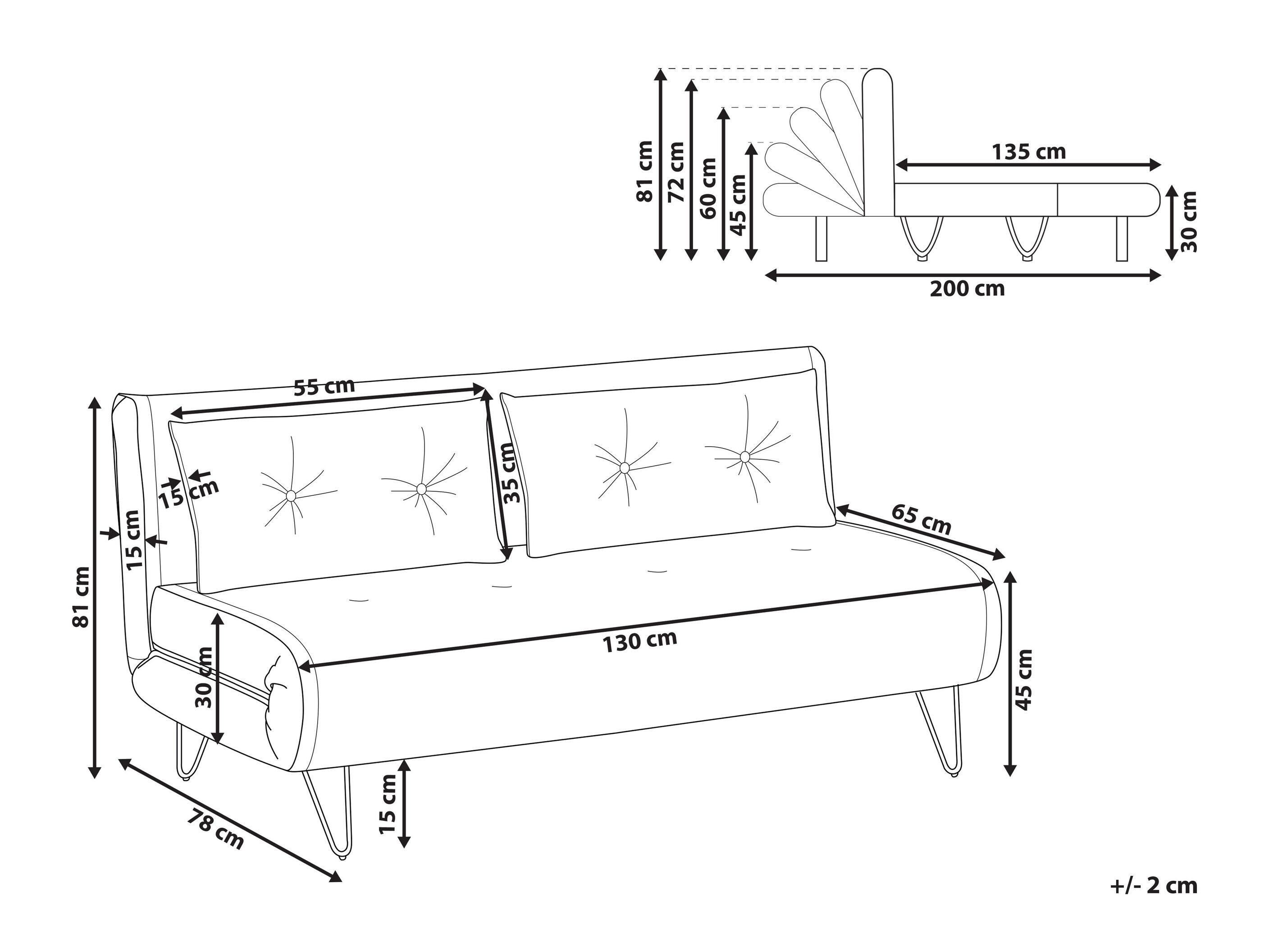 Mīksto mēbeļu komplekts Berwyn 3165 (Balts)