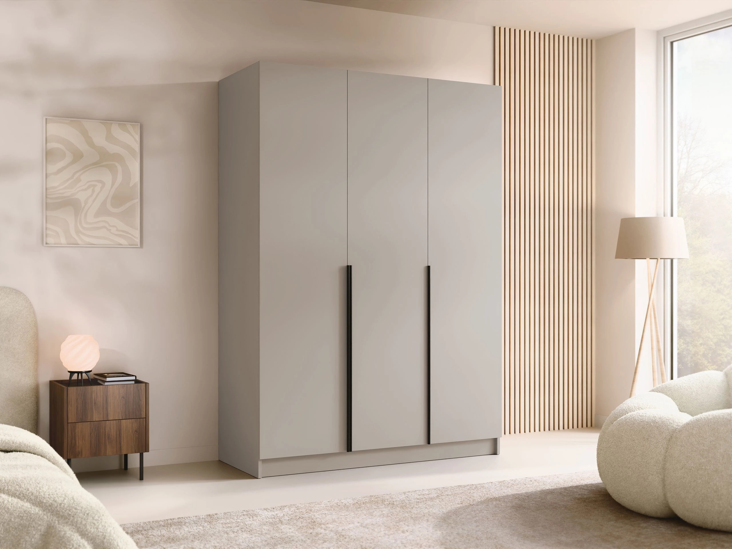 Skapis Closico 198 (Kašmirs + Melns)