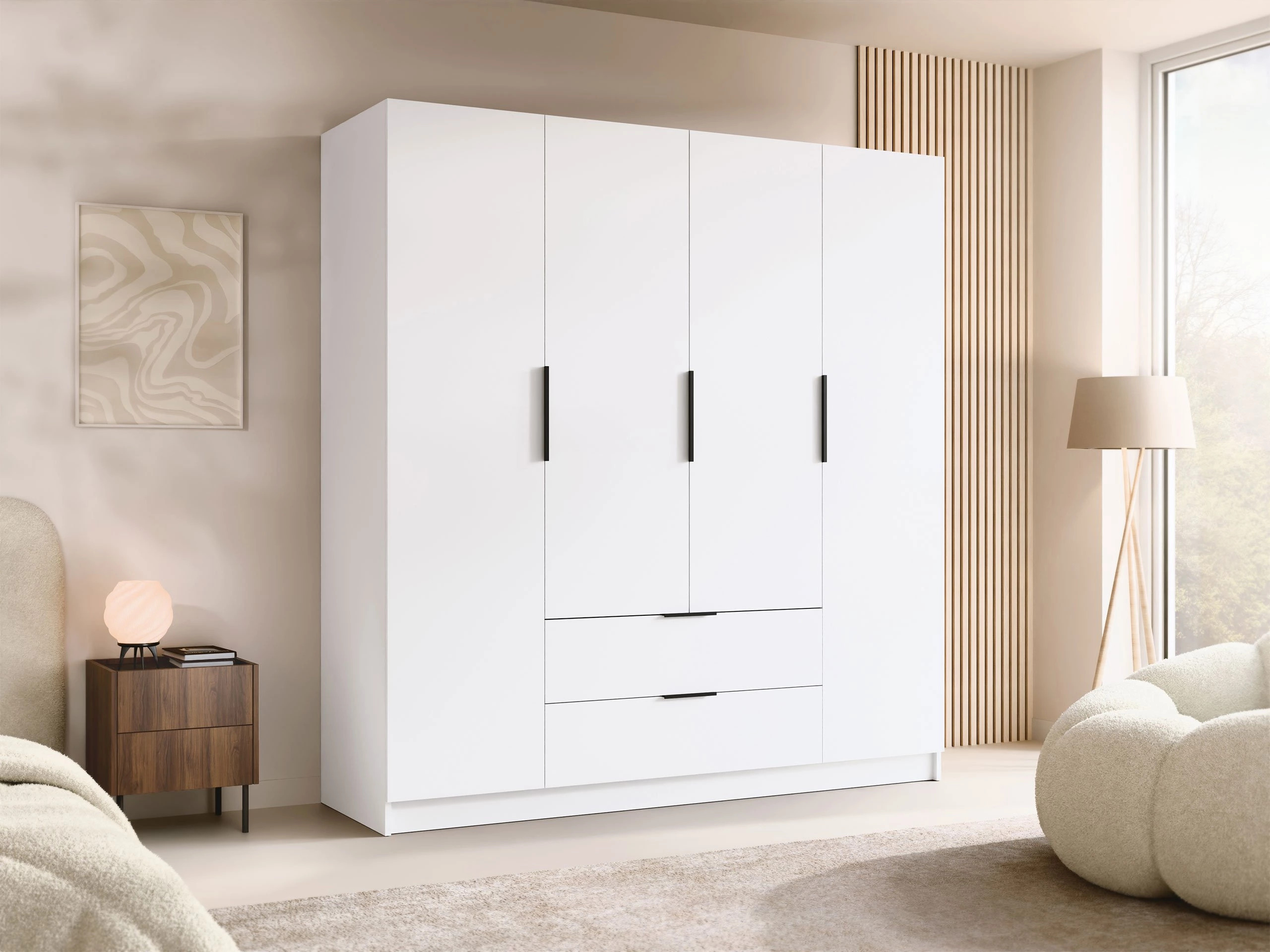 Skapis Closico Cadron I (Balts)