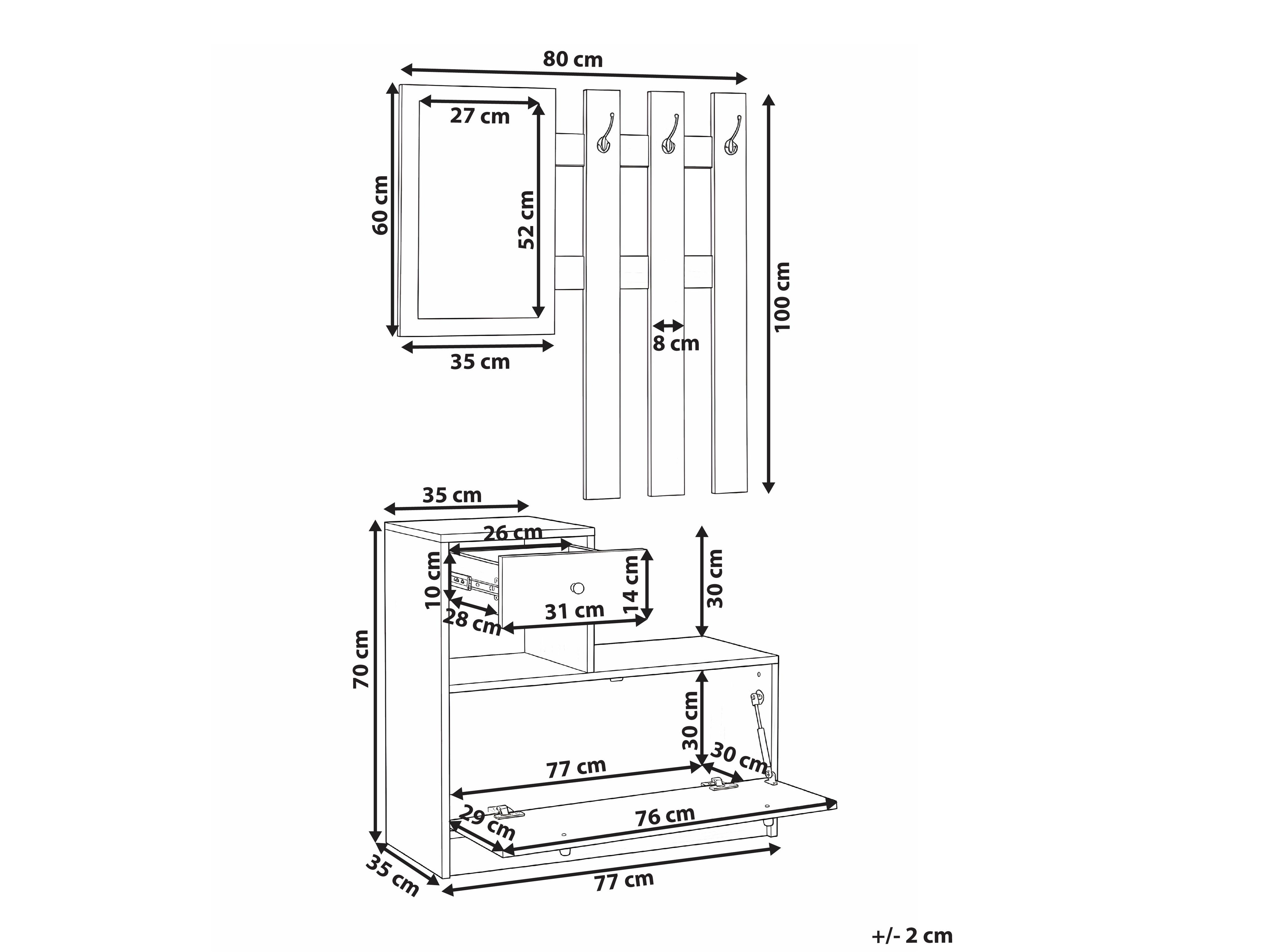 Priekšnama komplekts Berwyn 3183