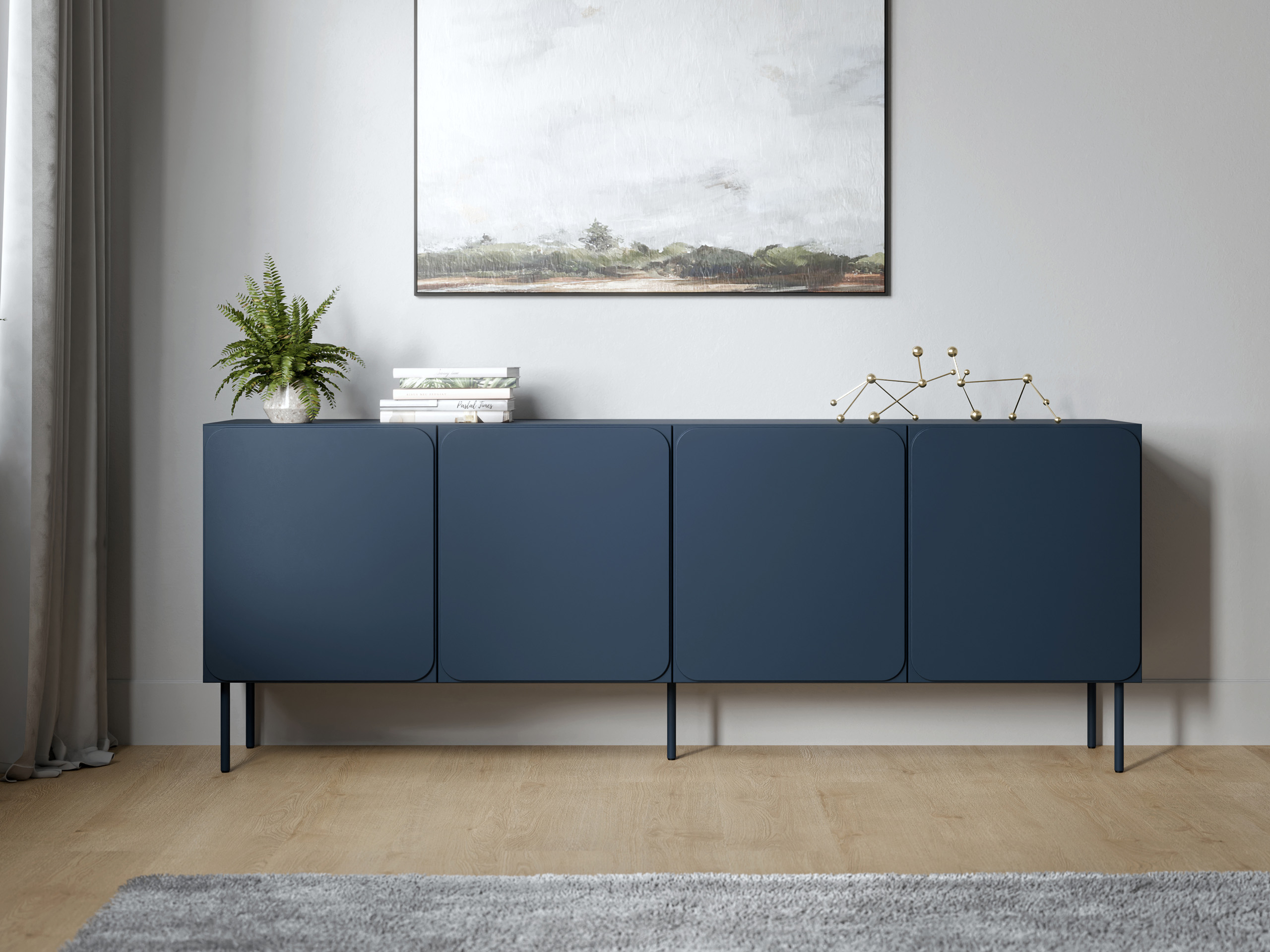 Skapis Fentore 100 (Indigo)